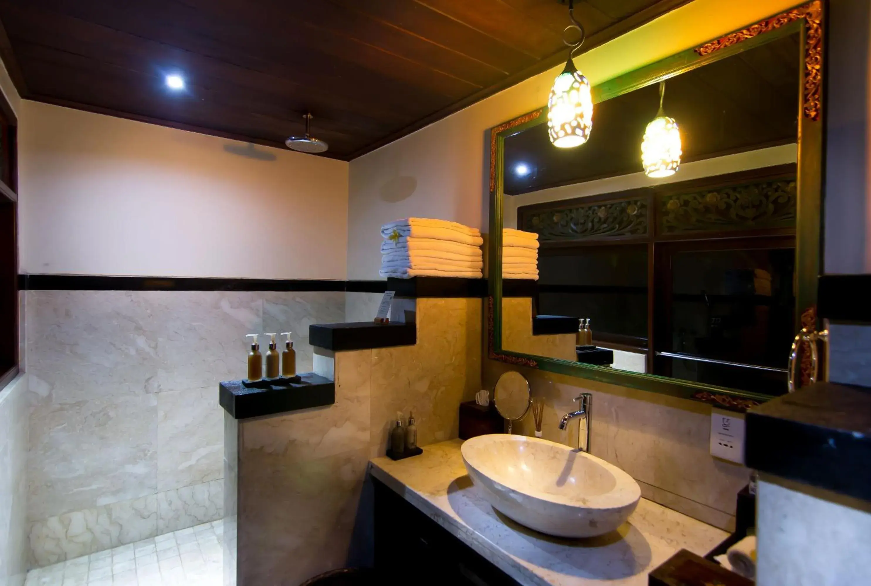 Bathroom in Bidadari Private Villas & Retreat