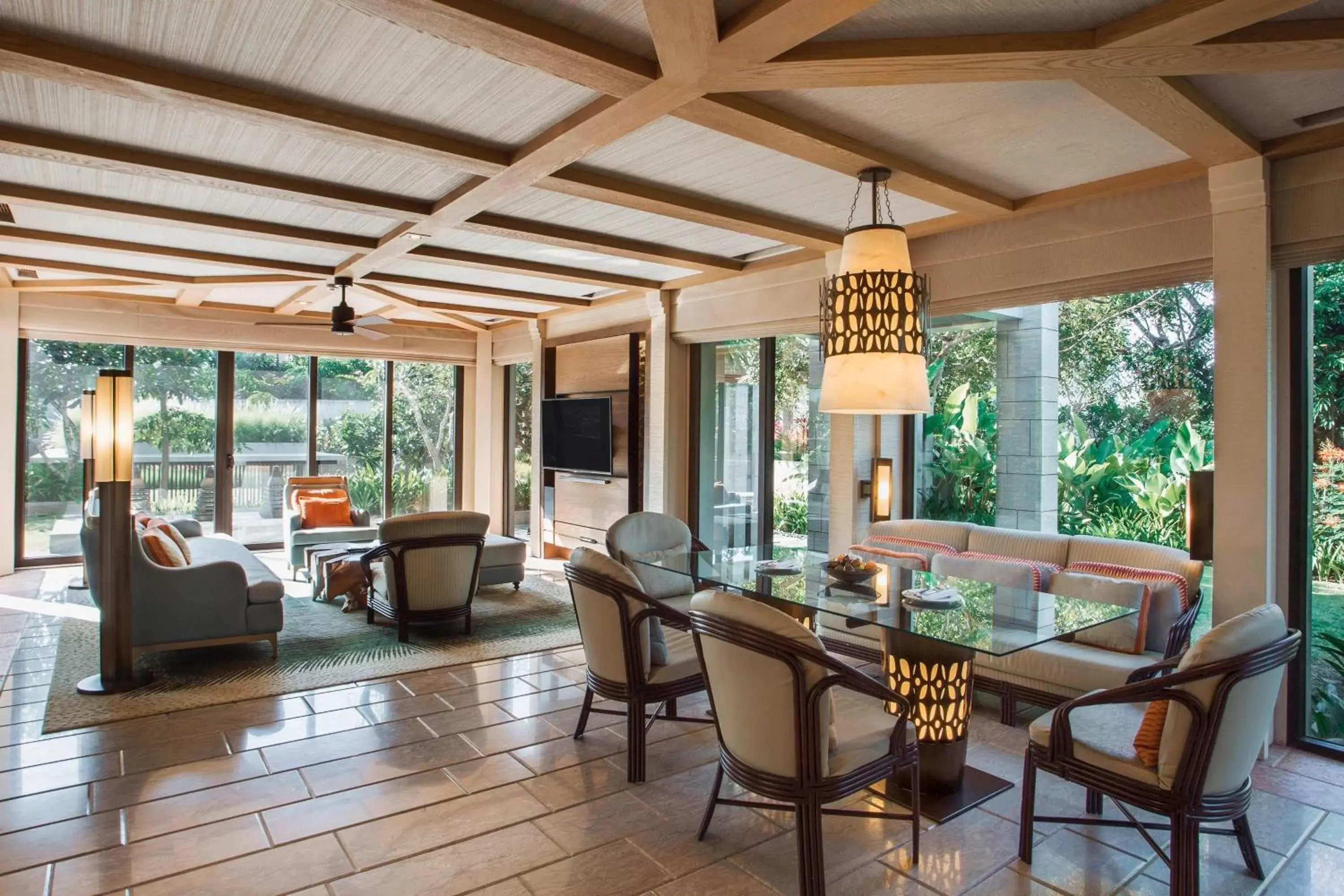 Living room in The Ritz-Carlton Bali