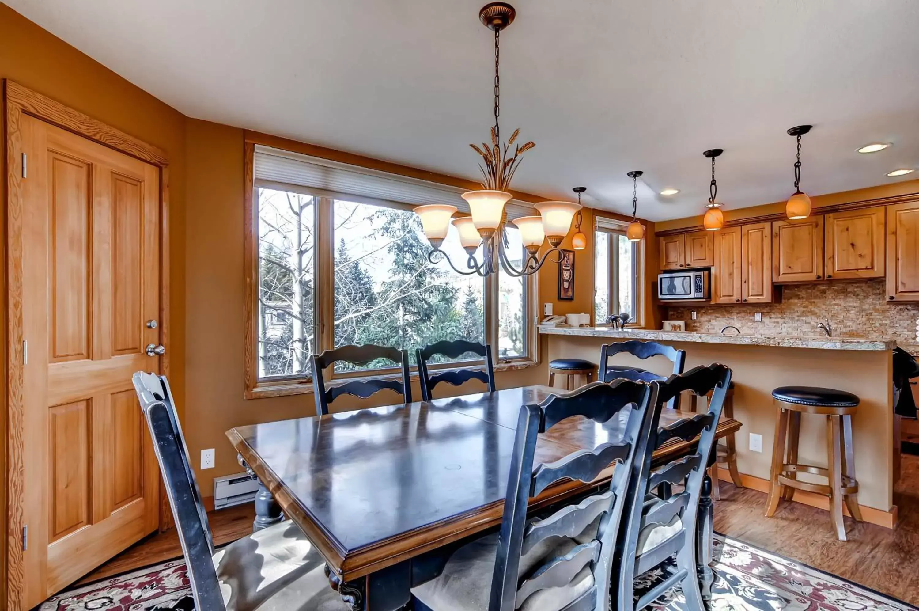 Dining Area in Lakeside Village by Keystone Resort