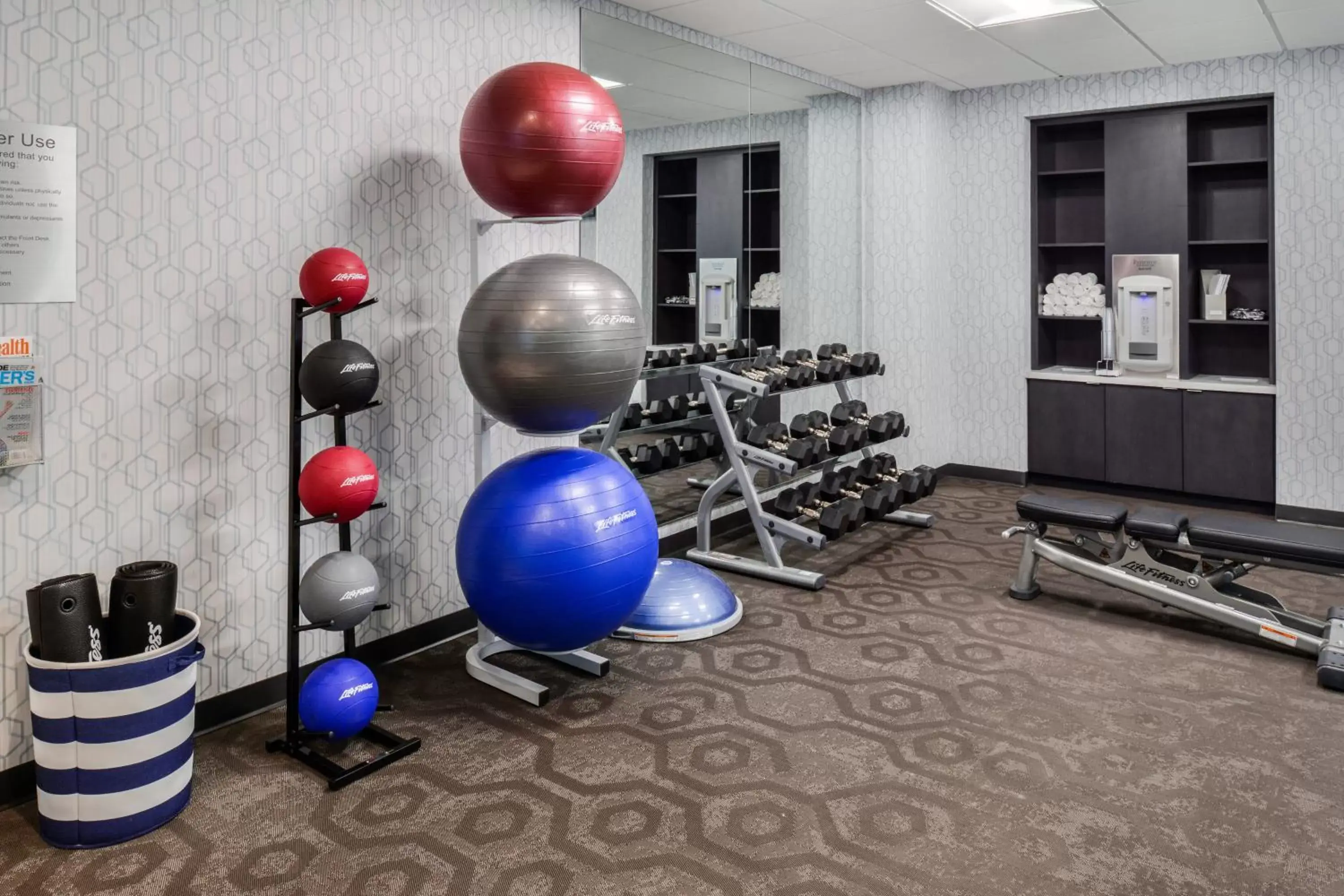 Fitness centre/facilities, Fitness Center/Facilities in Fairfield Inn & Suites by Marriott Raleigh Cary