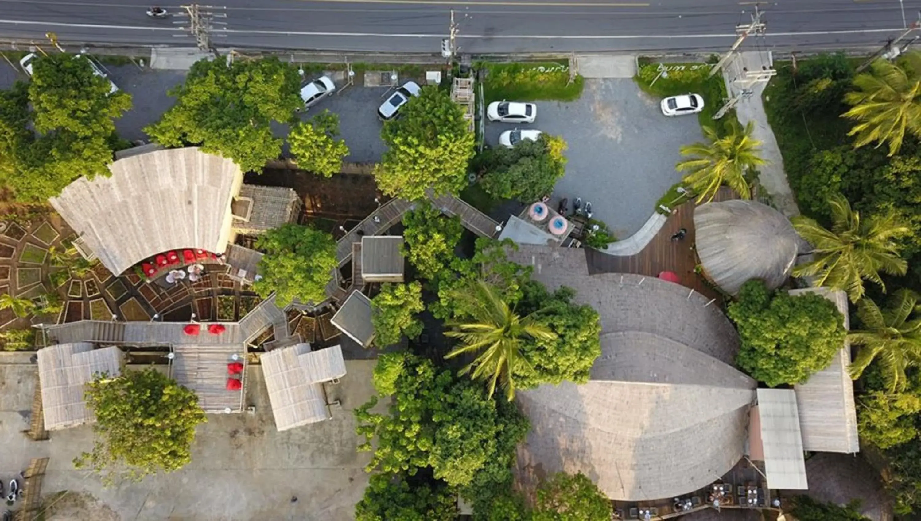 Floor plan, Bird's-eye View in The Mud - Eco Hotel