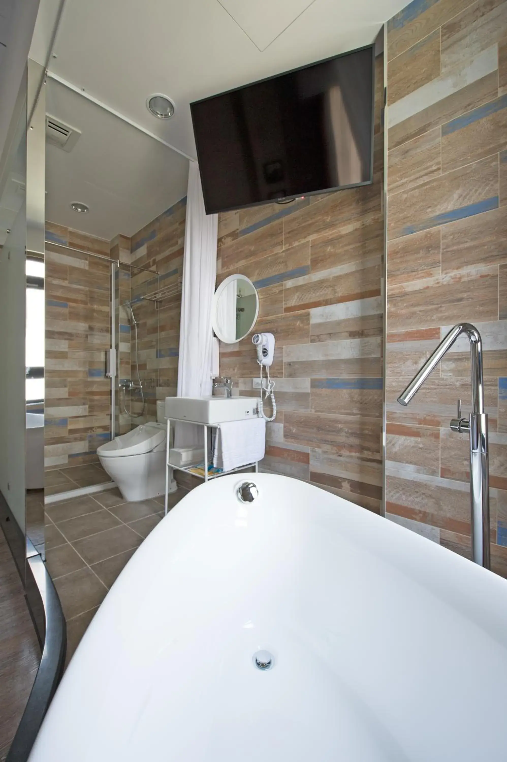 Bathroom in OX Suites