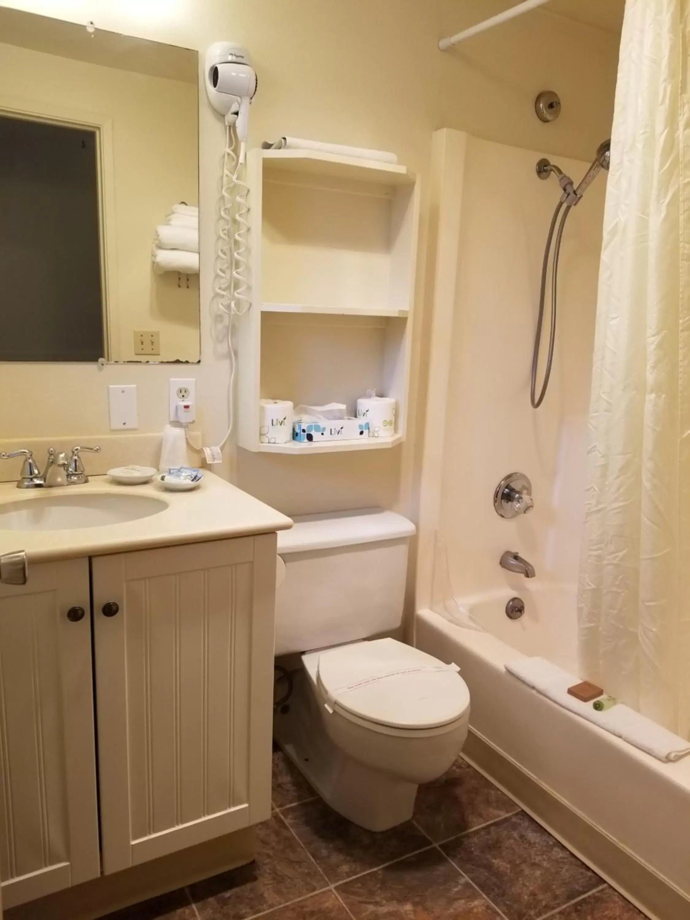 Bathroom in Silver Surf Motel