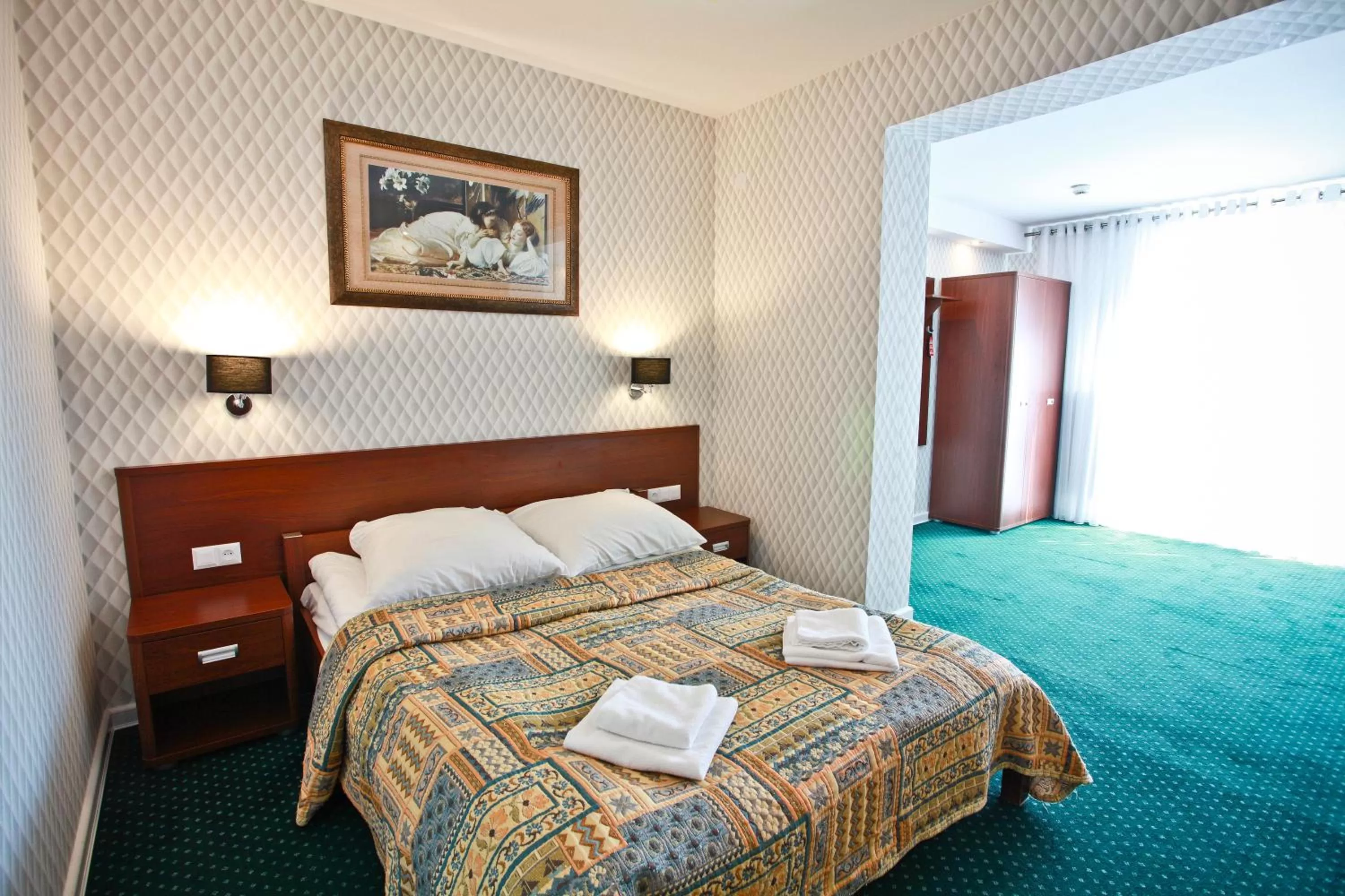 Photo of the whole room, Bed in Hotel Chabrowy Dworek