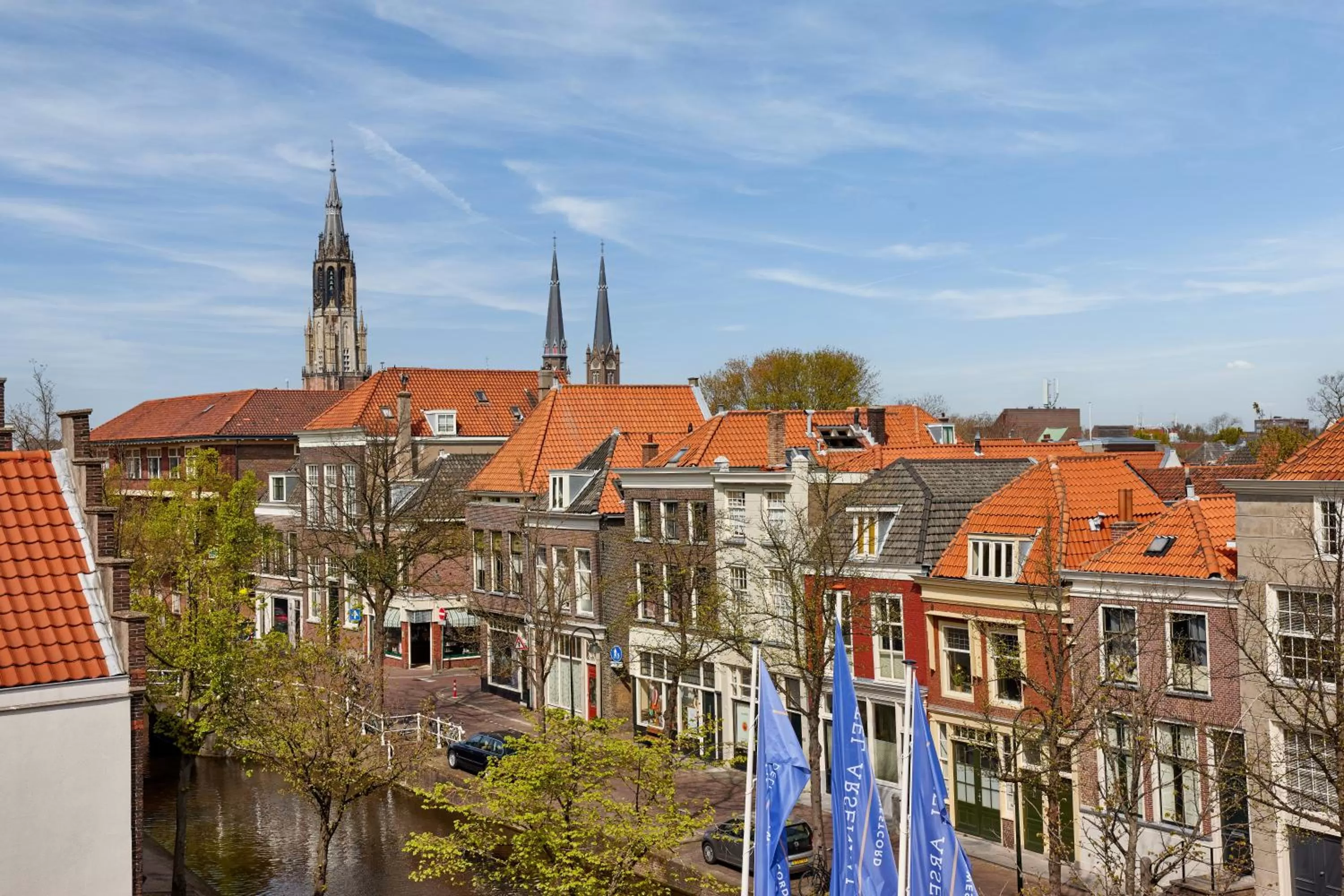 City view in Hotel Arsenaal Delft