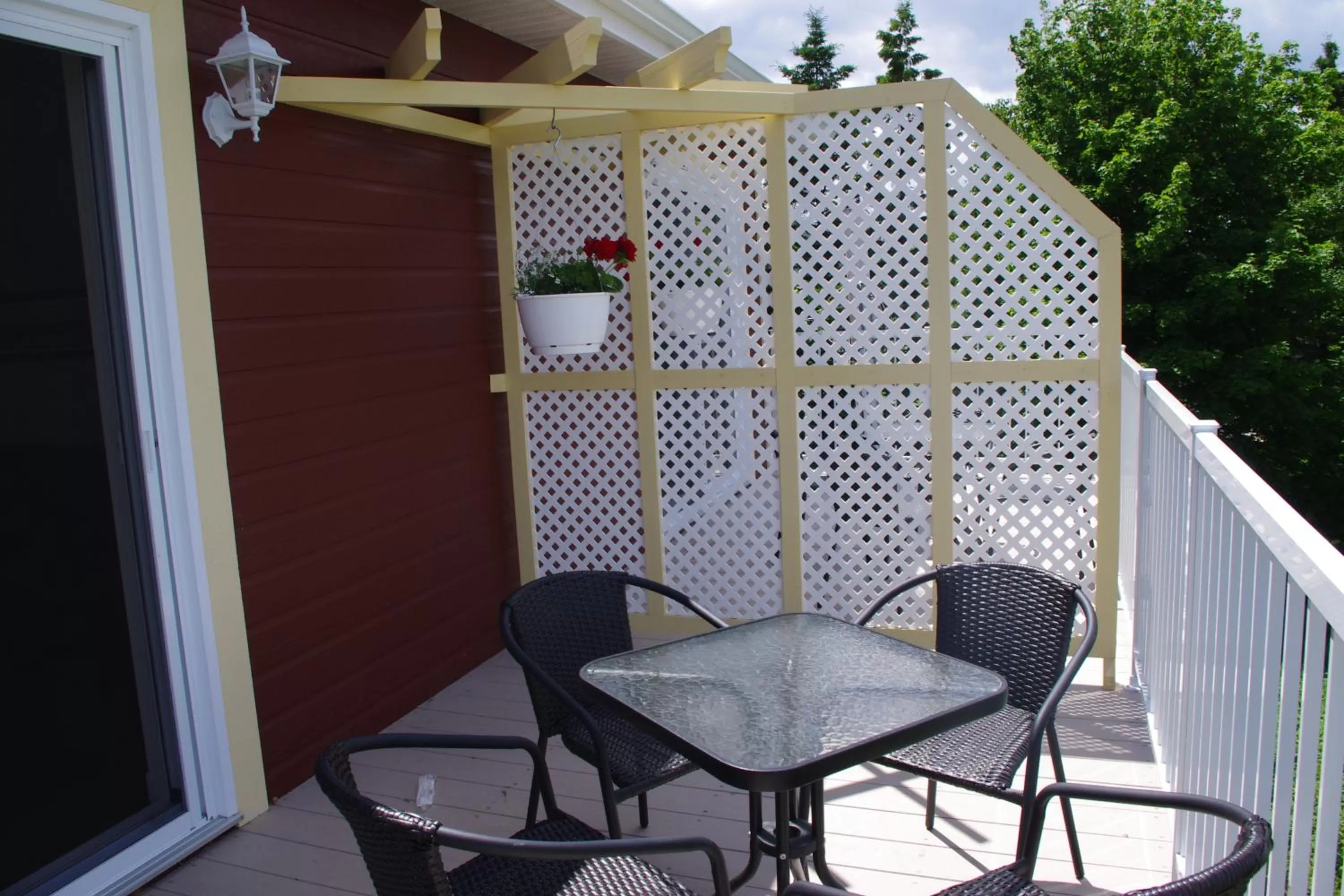 Balcony/Terrace in Motel des Mariniers