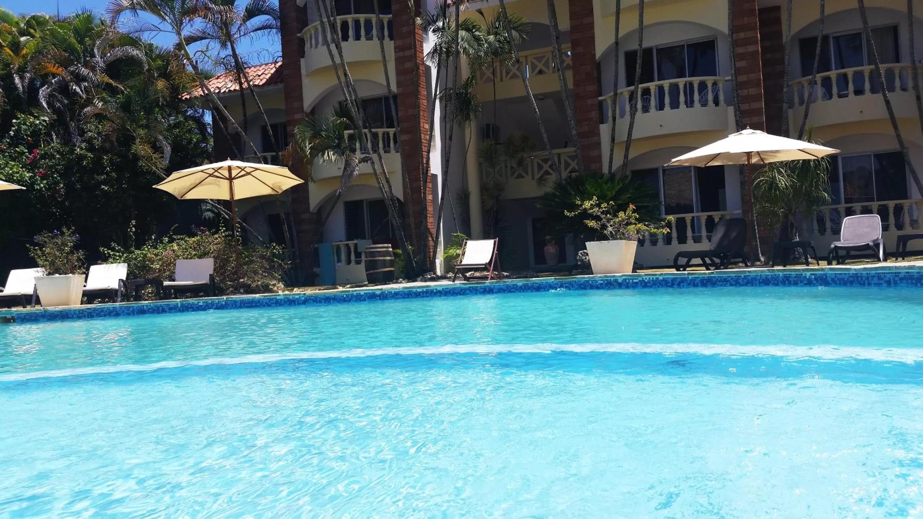 Swimming pool in Hotel Voramar