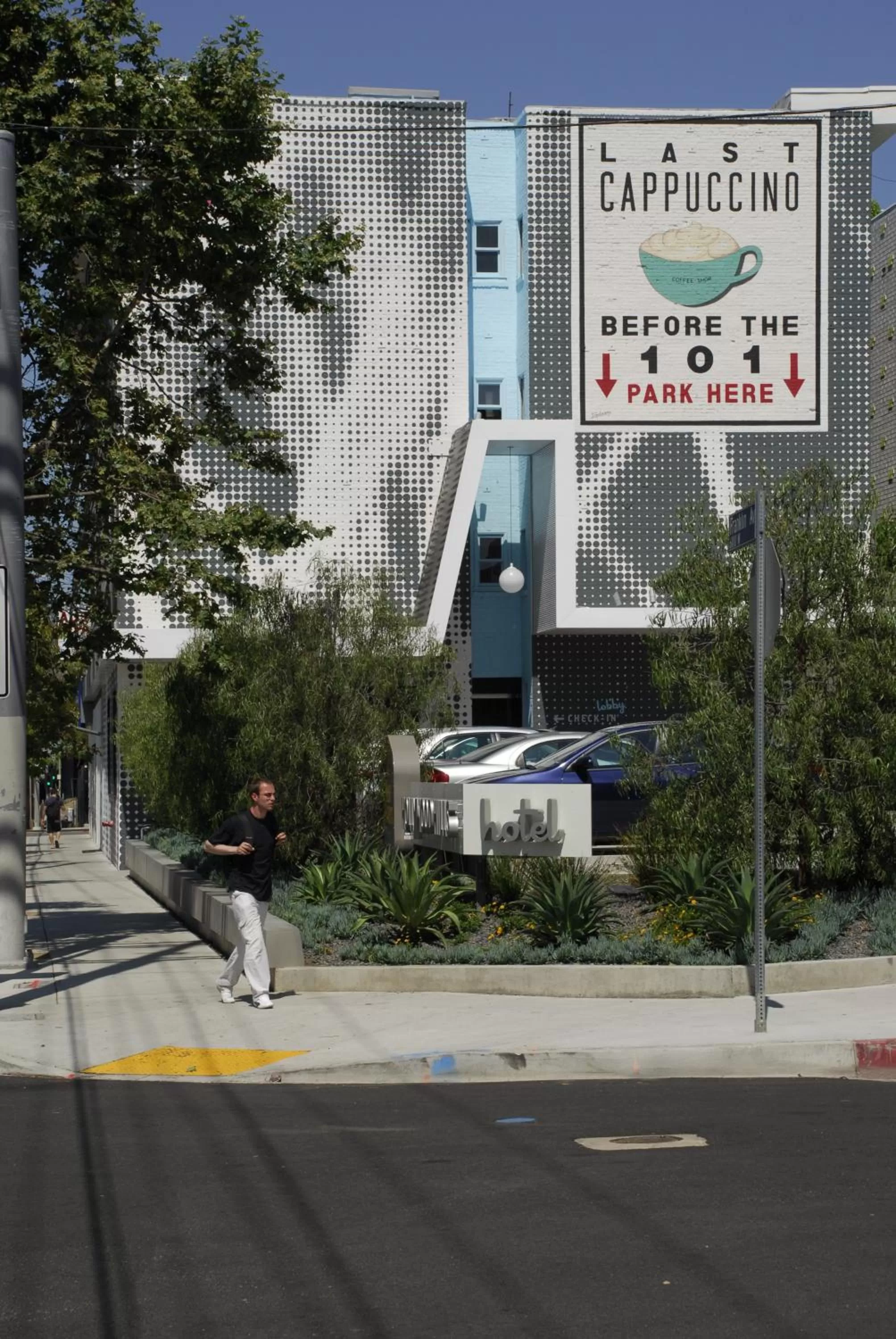Property building in The Hollywood Franklin Hotel near Universal Studios
