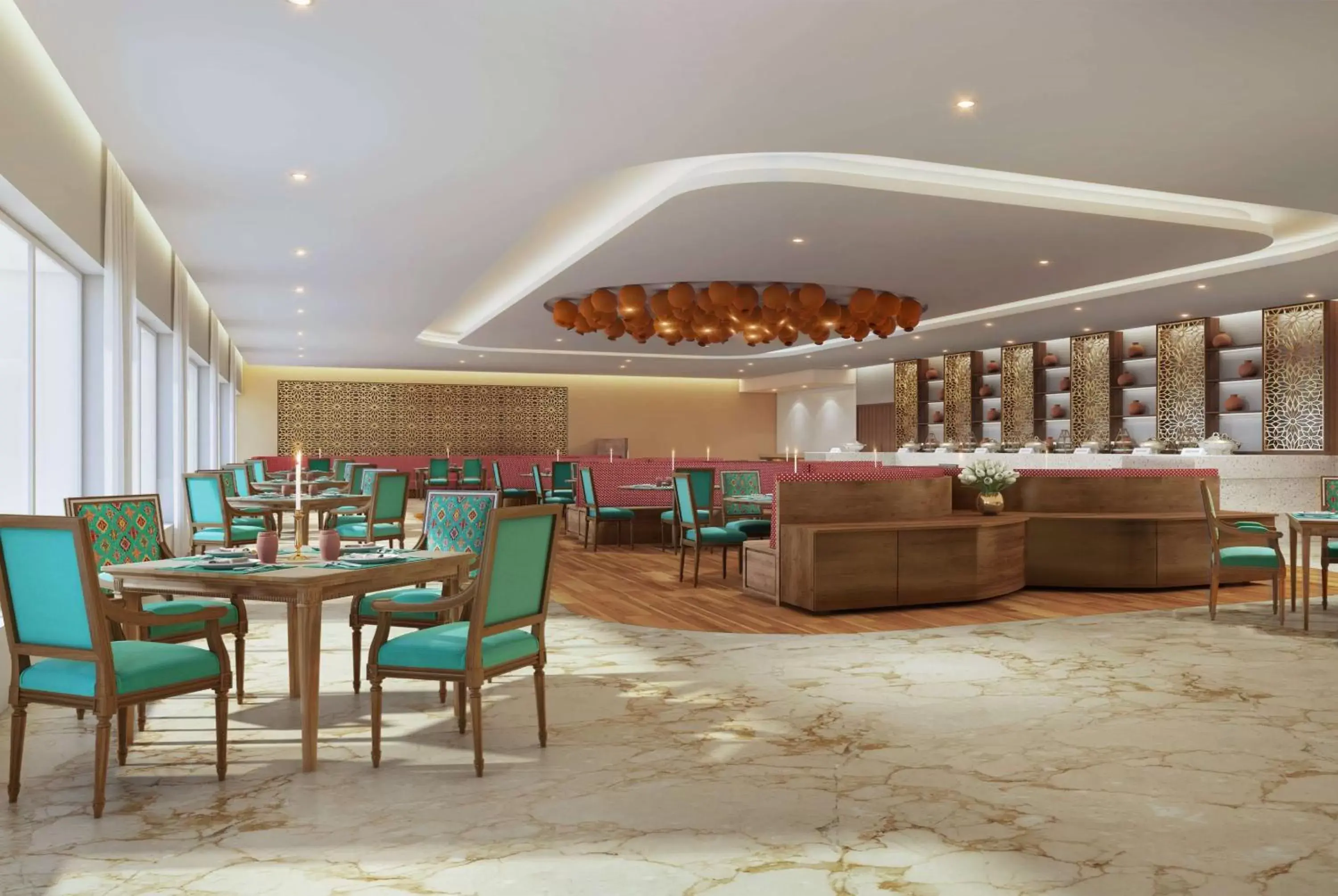 Restaurant/places to eat in Hawthorn Suites by Wyndham Dwarka Restaurant/places to eat in Hawthorn Suites by Wyndham Dwarka