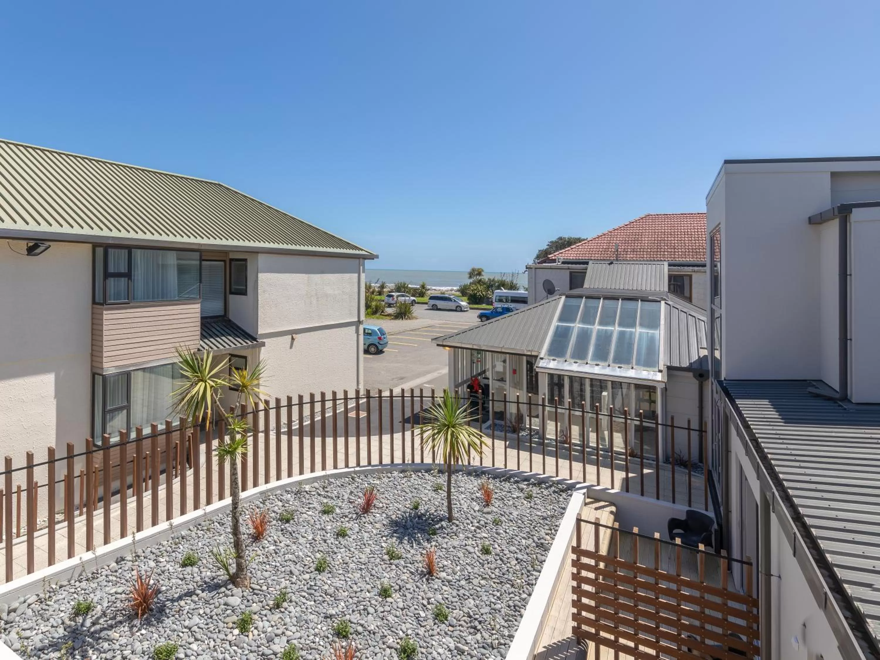 Balcony/Terrace in Beachfront Hotel Hokitika