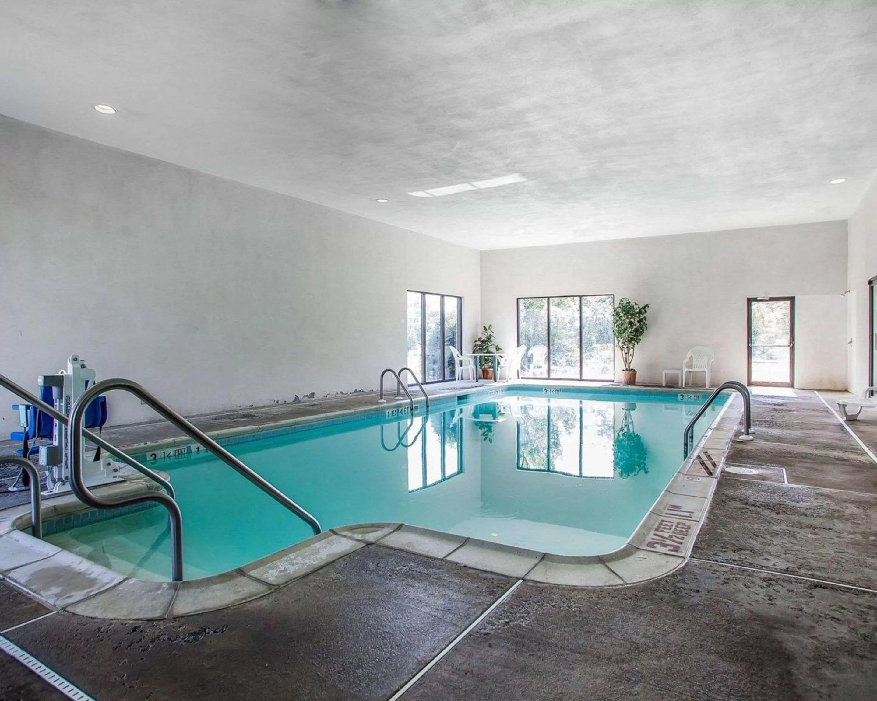 On site in Quality Inn Midway