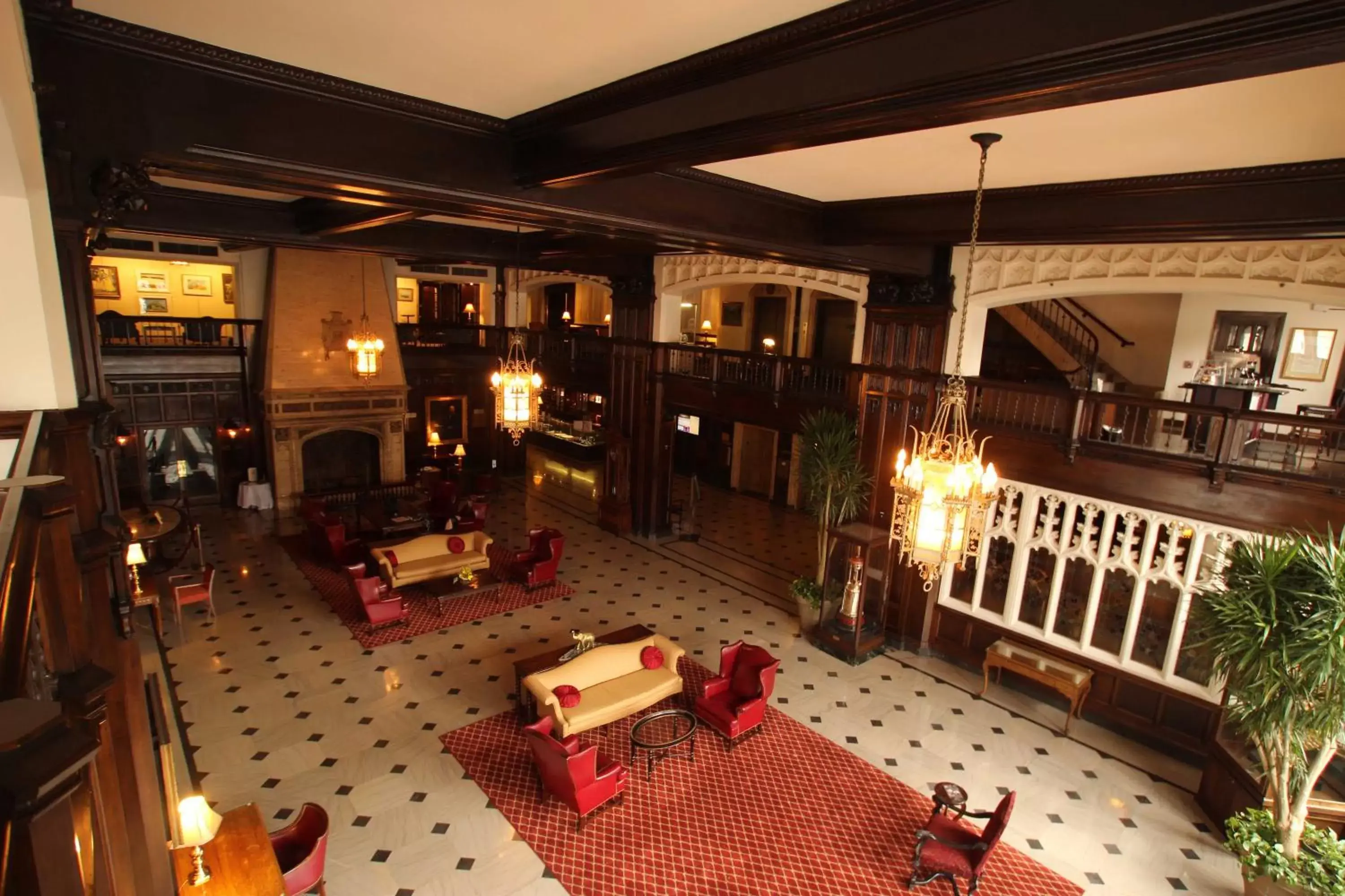 Lobby or reception in Columbia Club