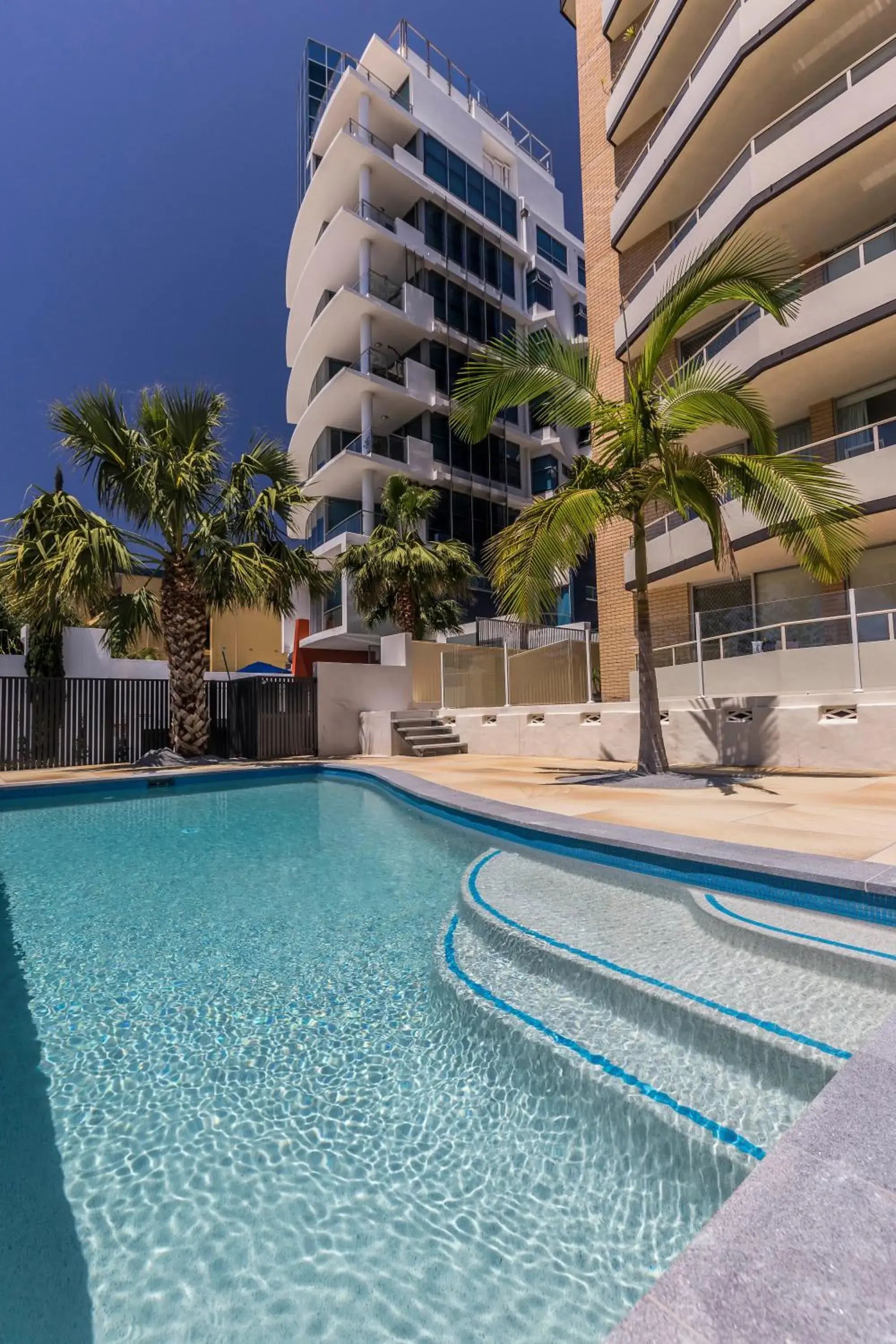 Swimming Pool in Wyuna Beachfront Holiday Apartments