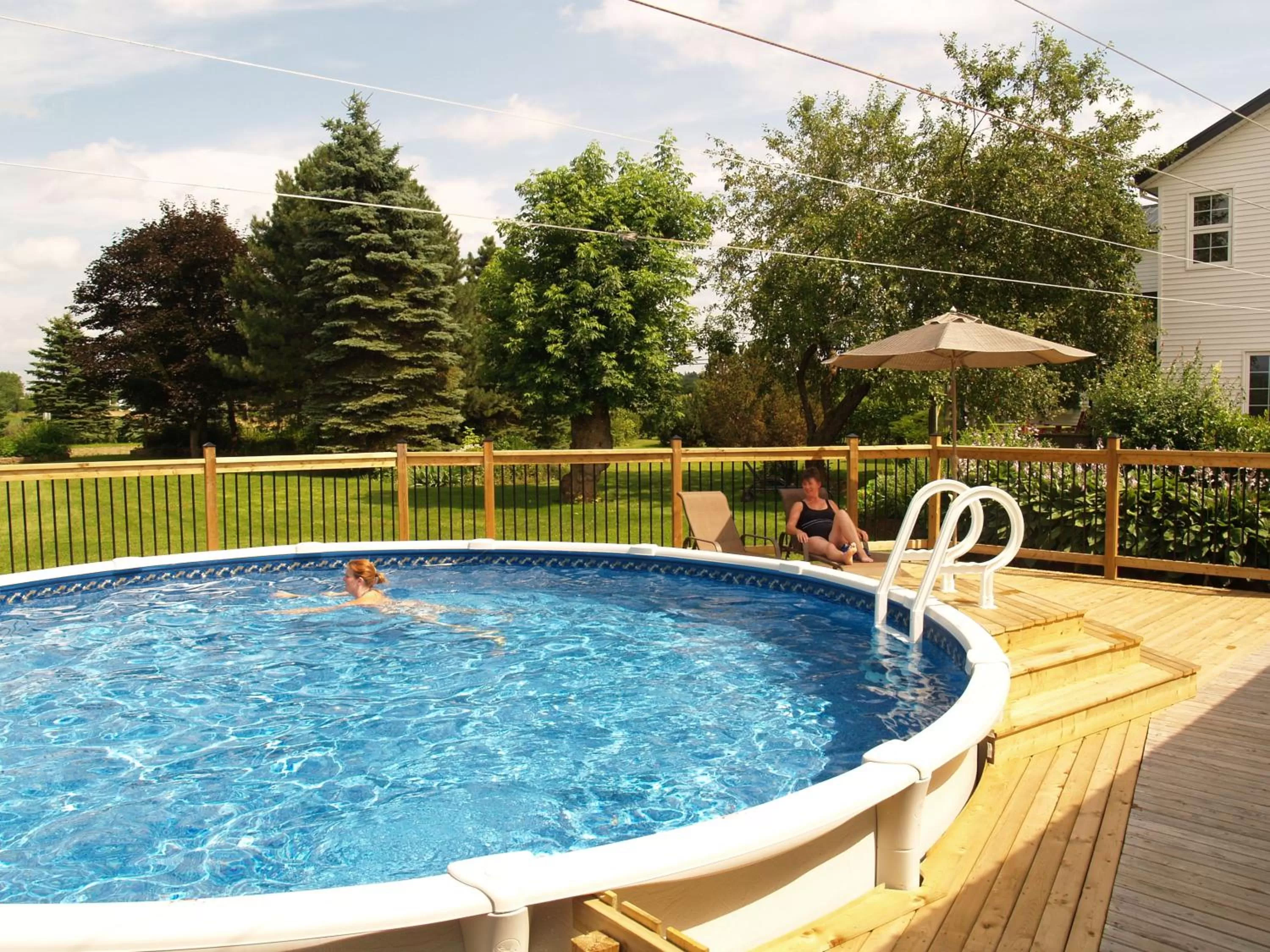 Swimming Pool in Bakers Chest B&B