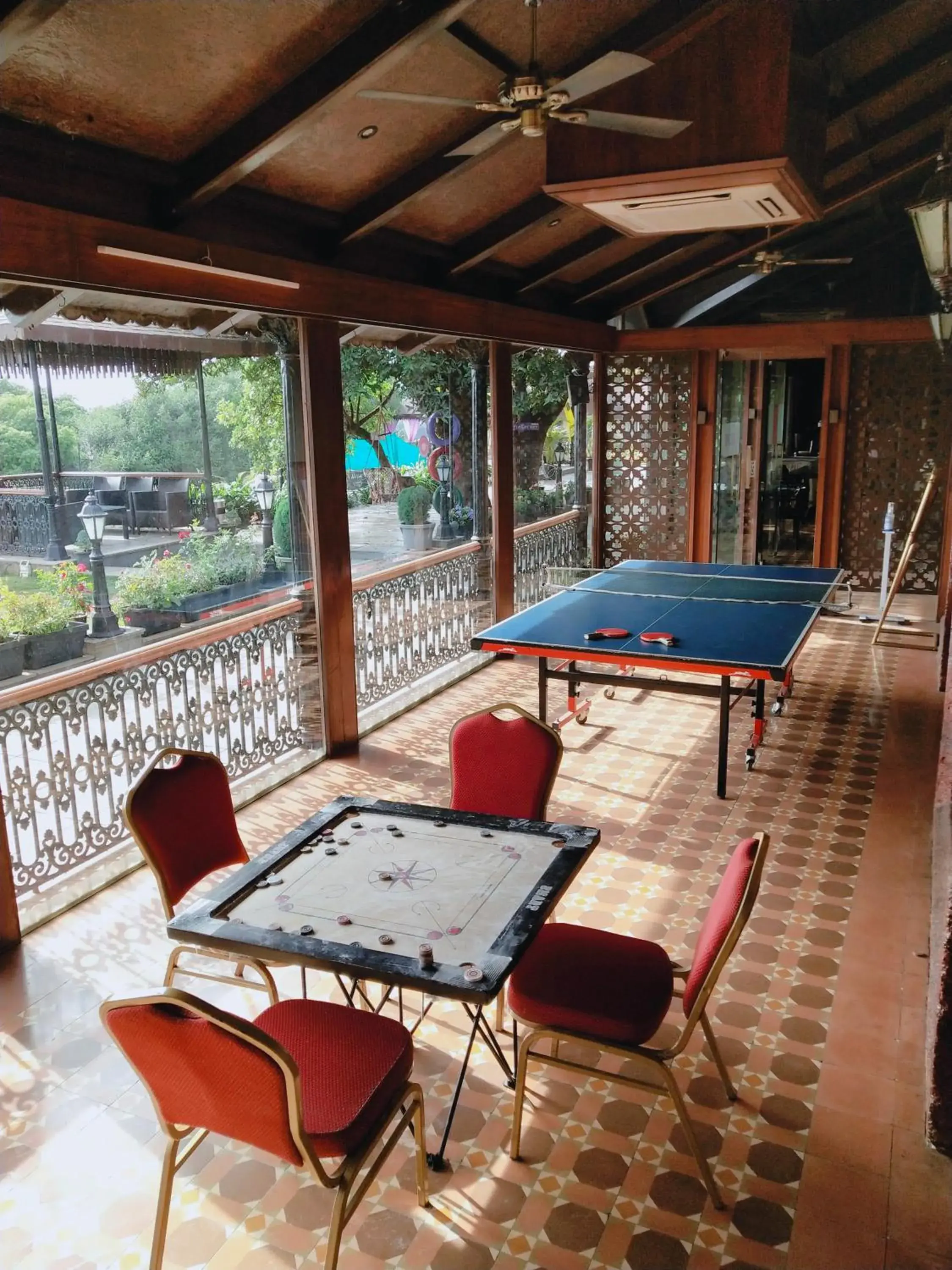 Game Room, Table Tennis in Regenta MPG Club Mahabaleshwar