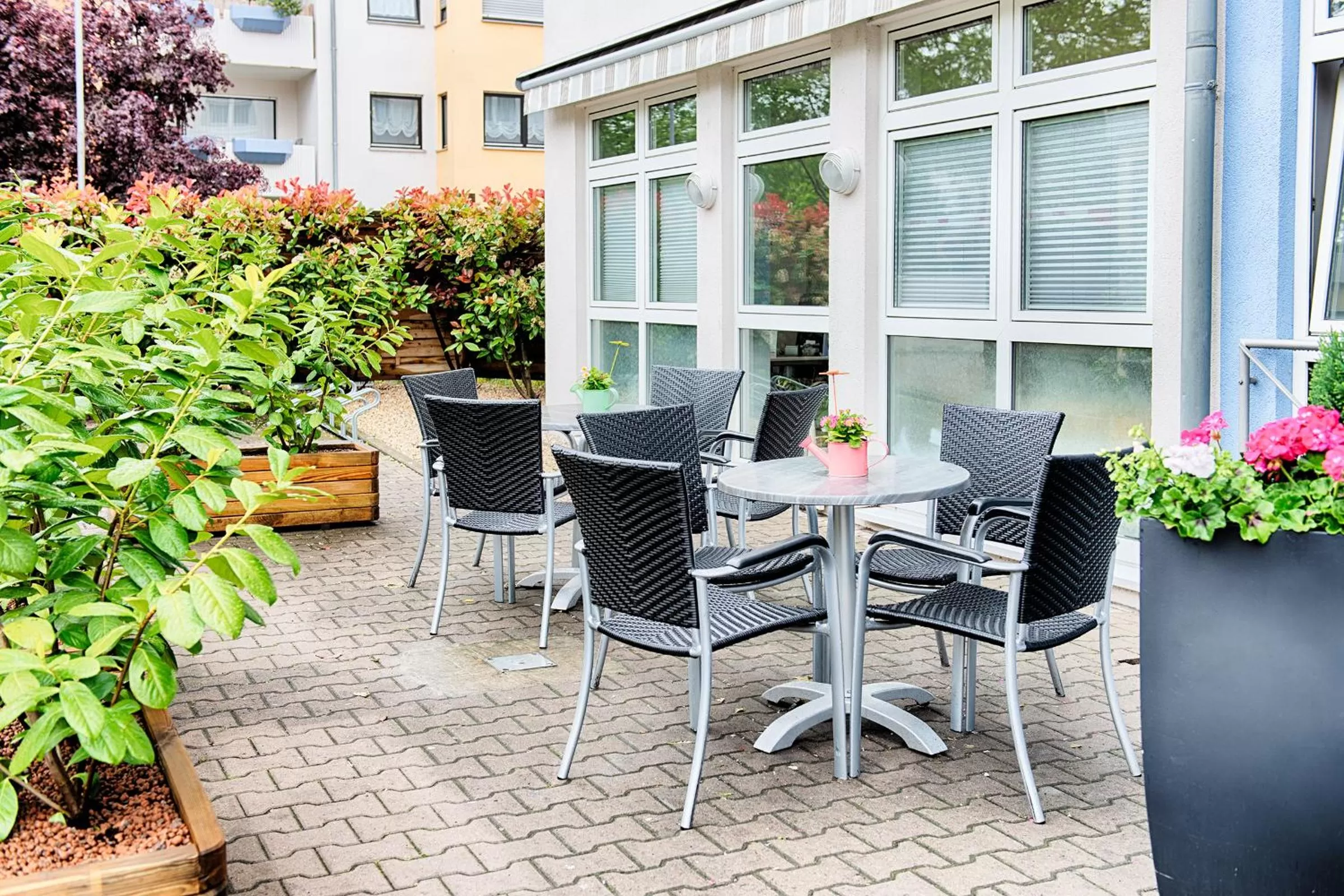 Balcony/Terrace in ACHAT Hotel Frankenthal in der Pfalz