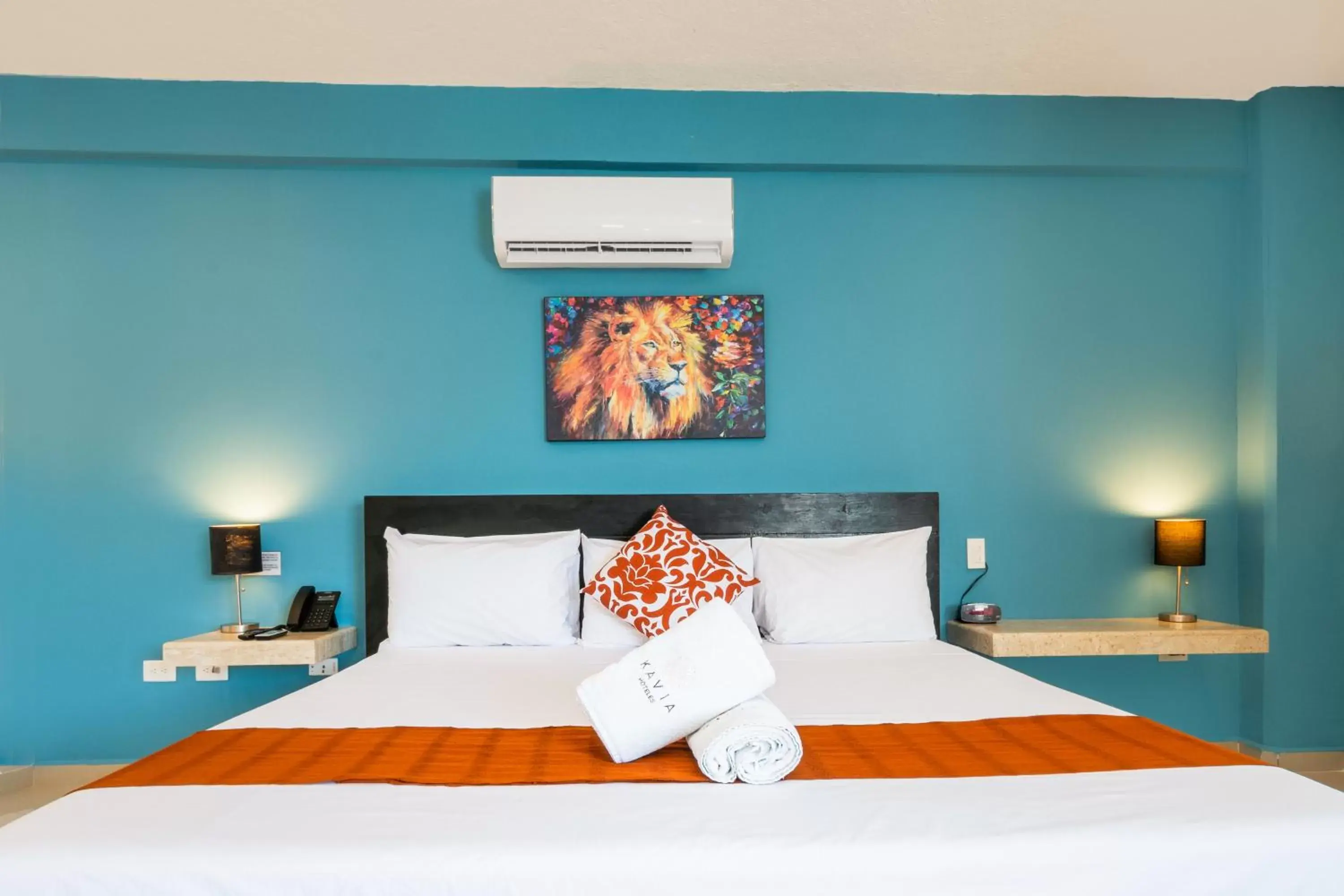 Bed in Hotel Playa Encantada