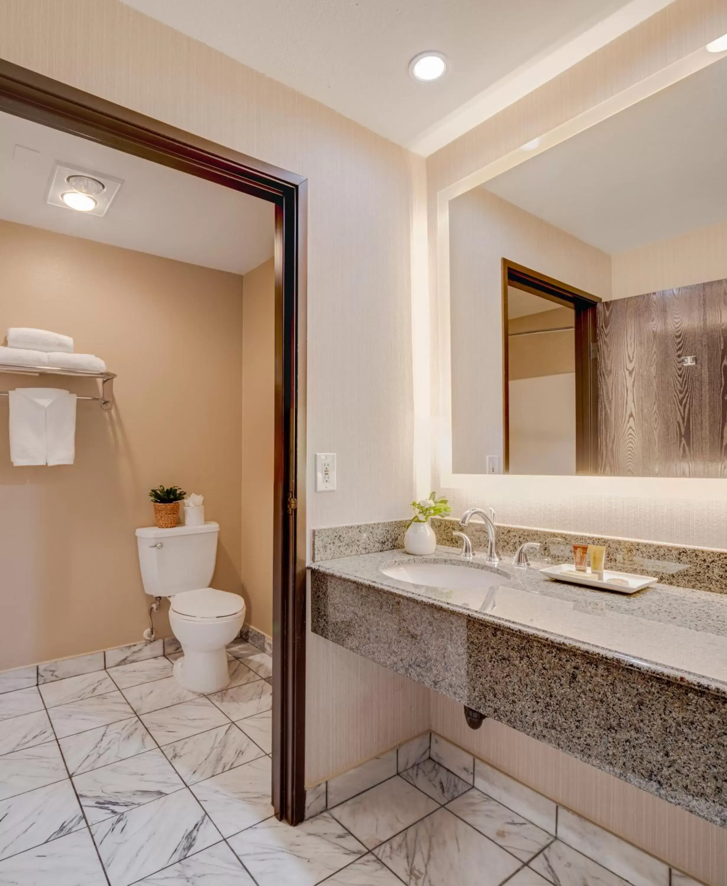 Bathroom in Ayres Hotel Corona - Riverside Bathroom in Ayres Hotel Corona - Riverside