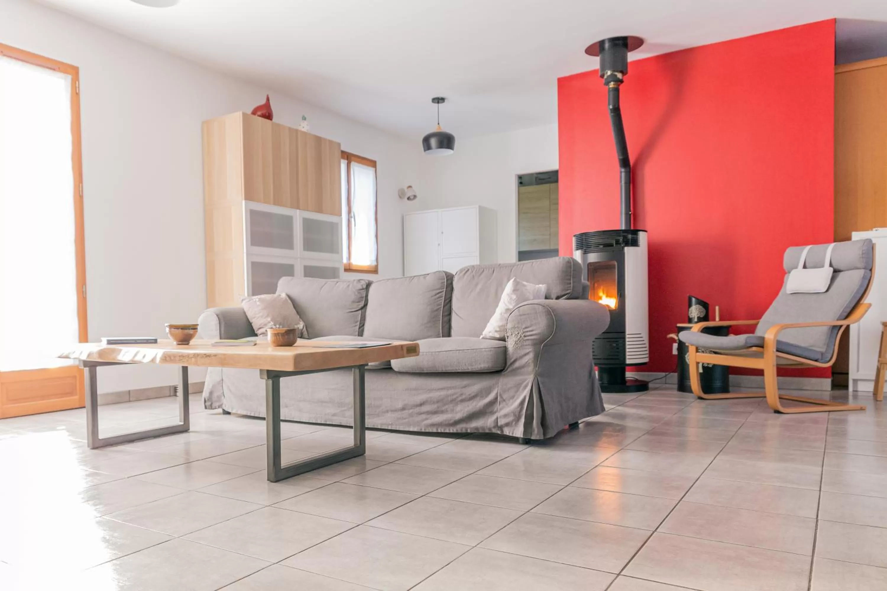 Communal lounge/ TV room, Seating Area in Le Cissereau - Chambres et table d'hôtes