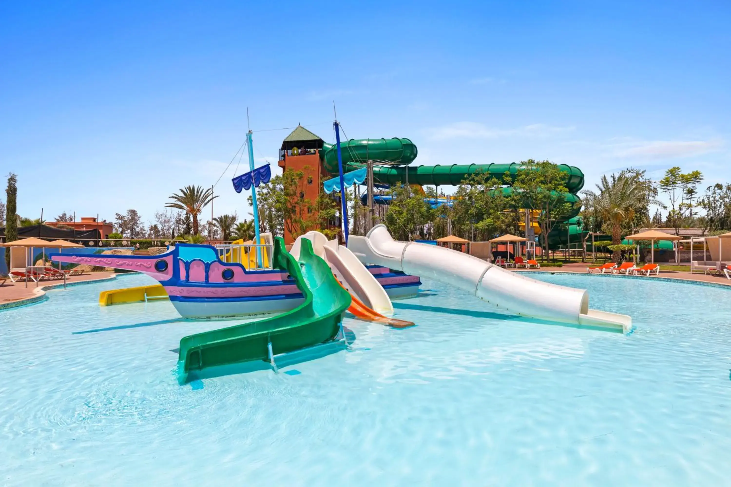 Natural landscape, Water Park in Aqua Fun Club All inclusive