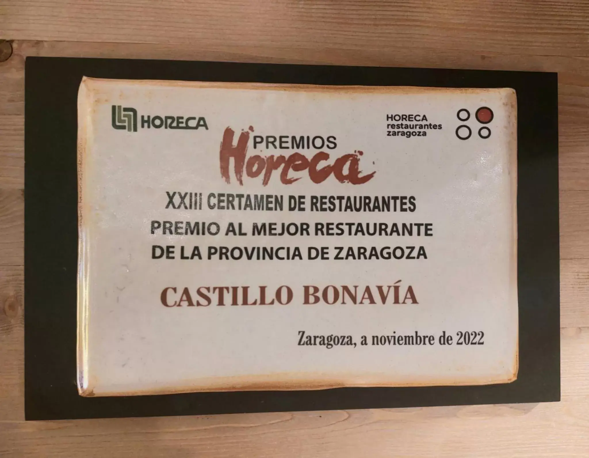 Restaurant/places to eat in Hotel Castillo Bonavía
