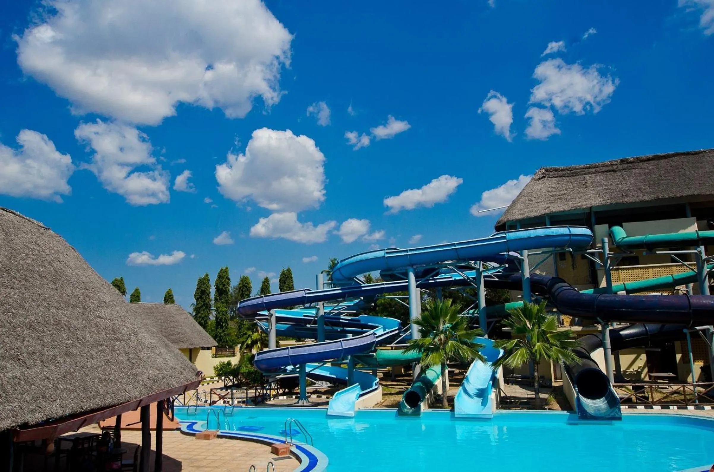 Aqua park in White Sands Hotel