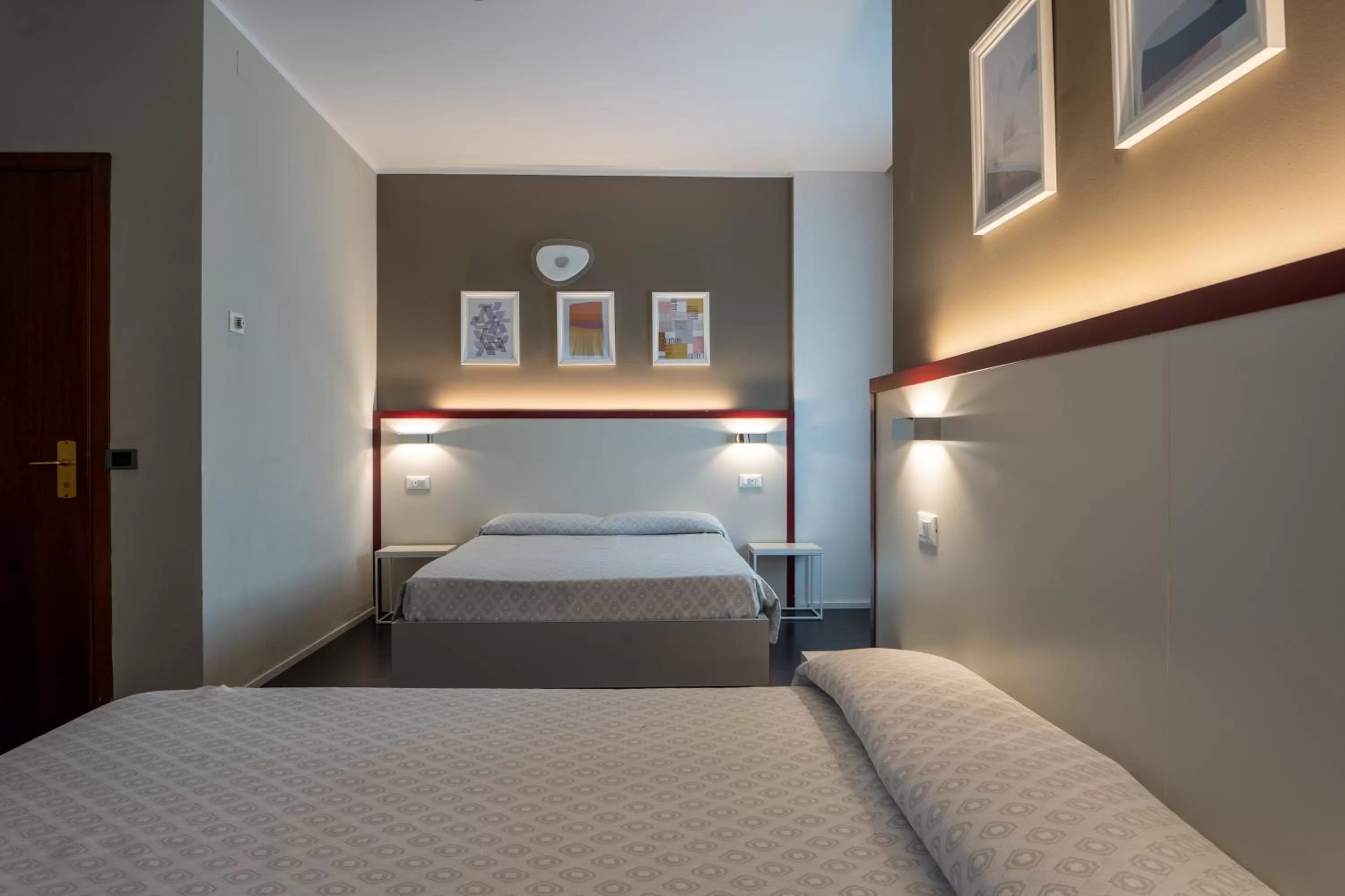 Bed in Hotel Centrale