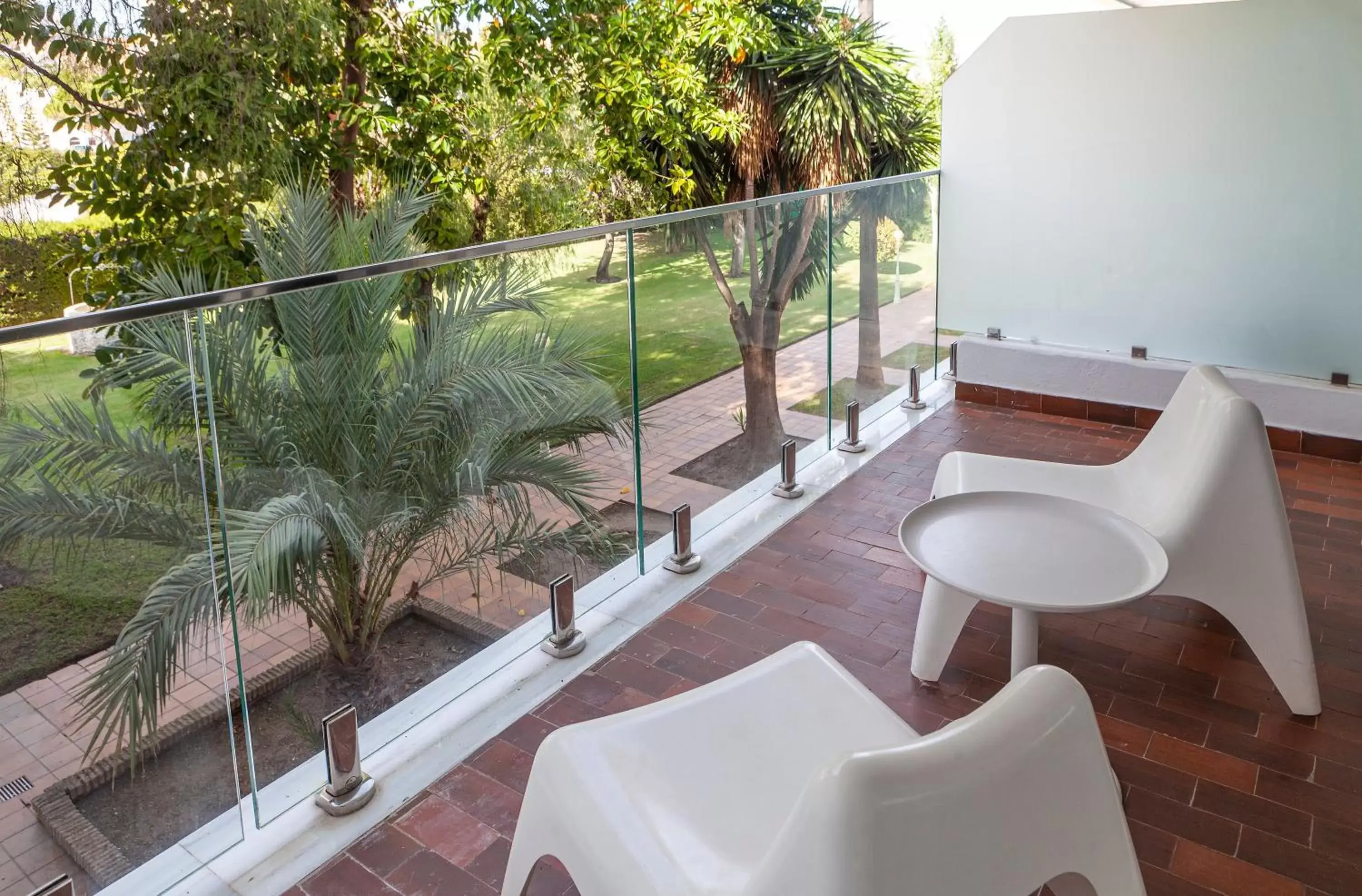 Balcony/Terrace in Hotel Jerez & Spa