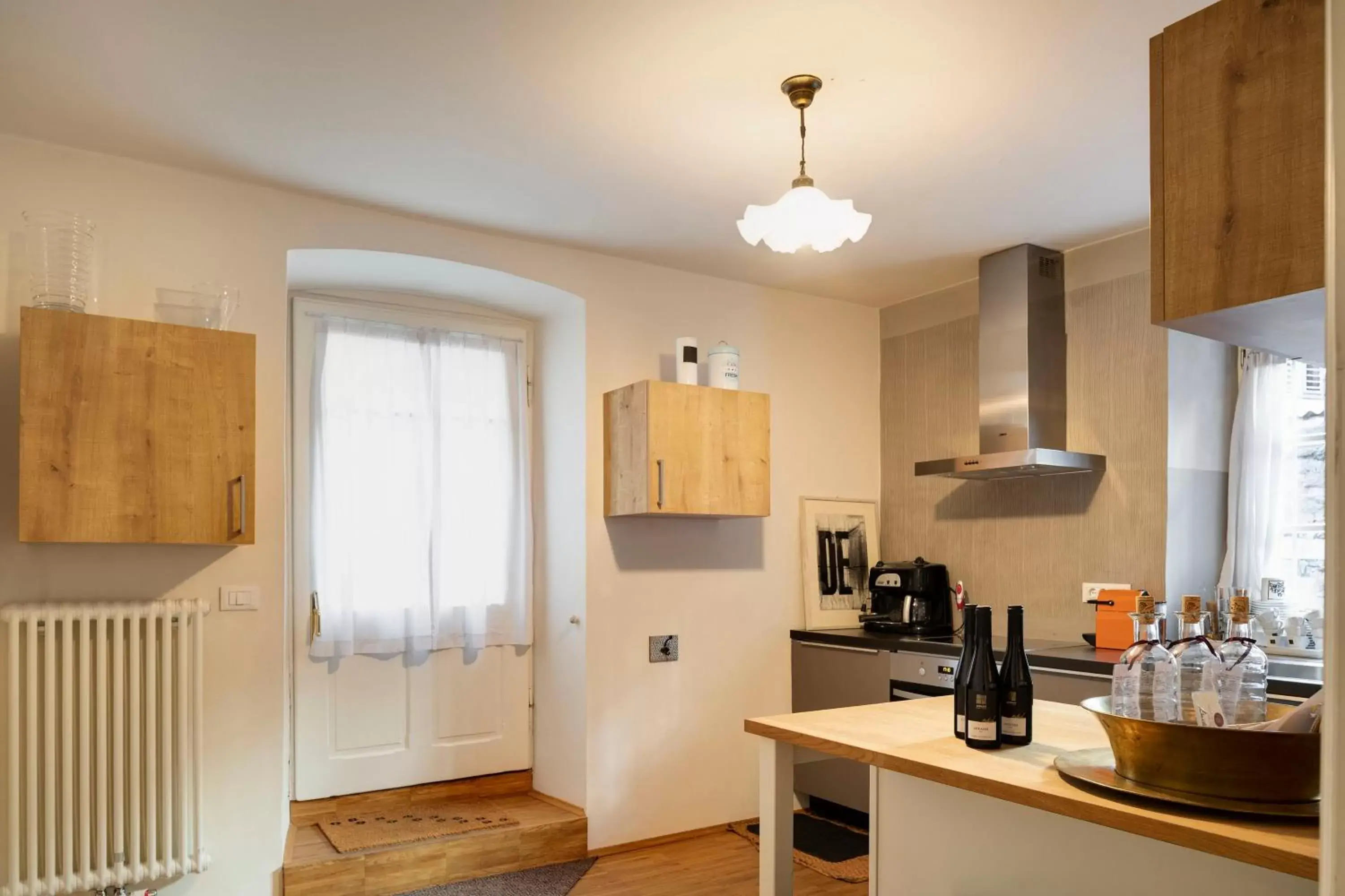 Communal kitchen, Kitchen/Kitchenette in Villa Bergmann Suites Meran