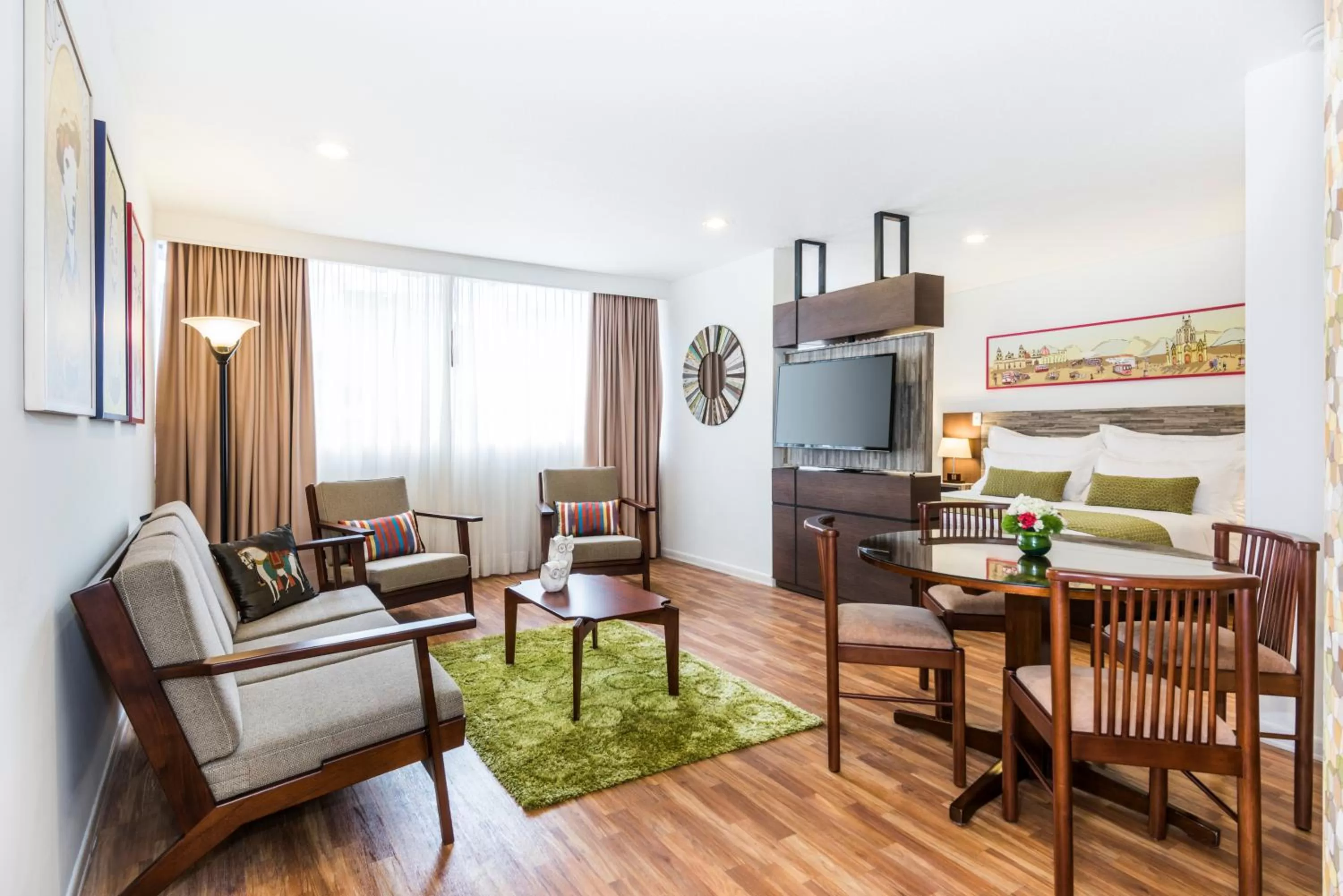 Living room in Hotel Vilar América