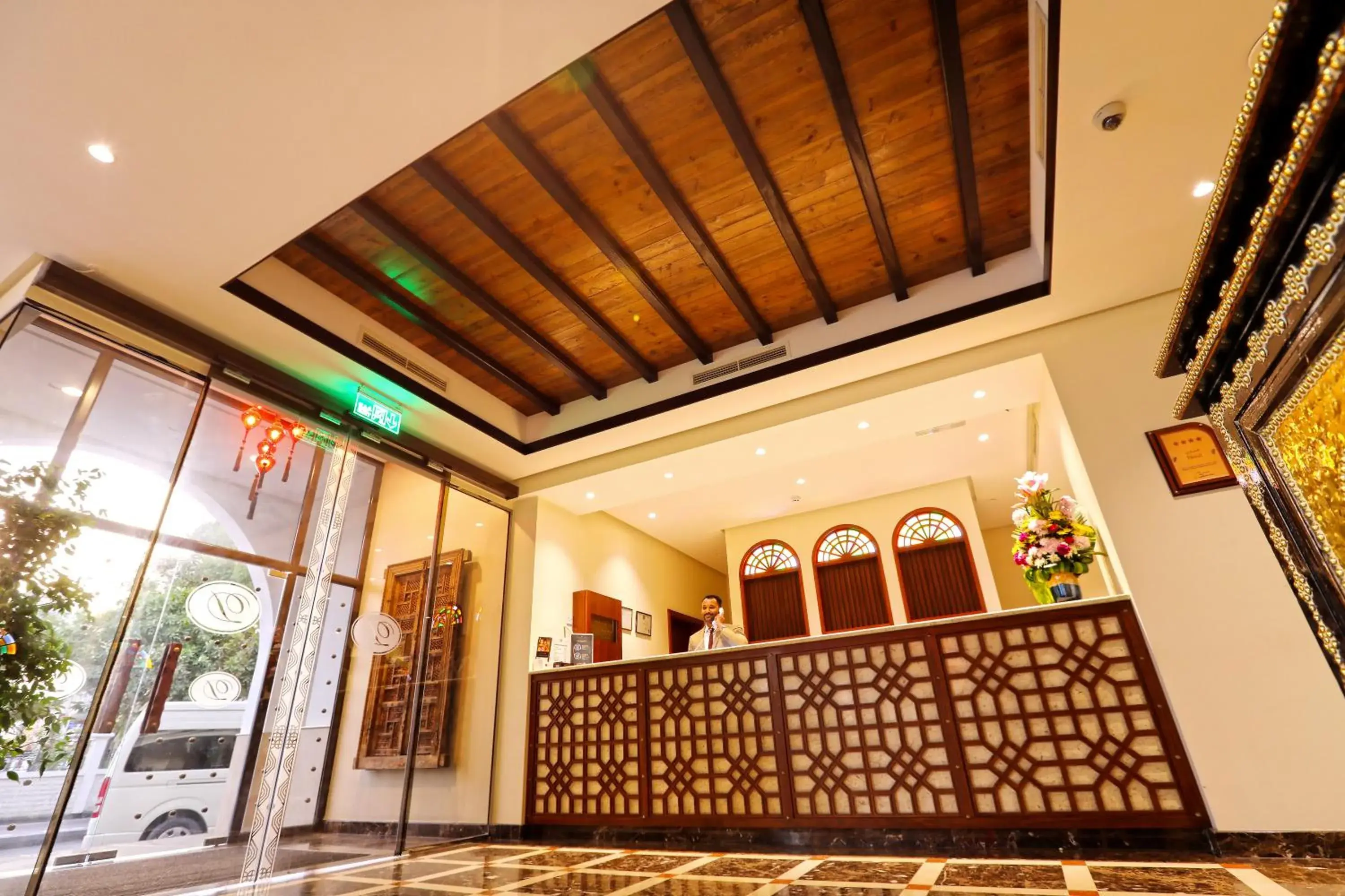 Lobby or reception, Lobby/Reception in Delmon International Hotel