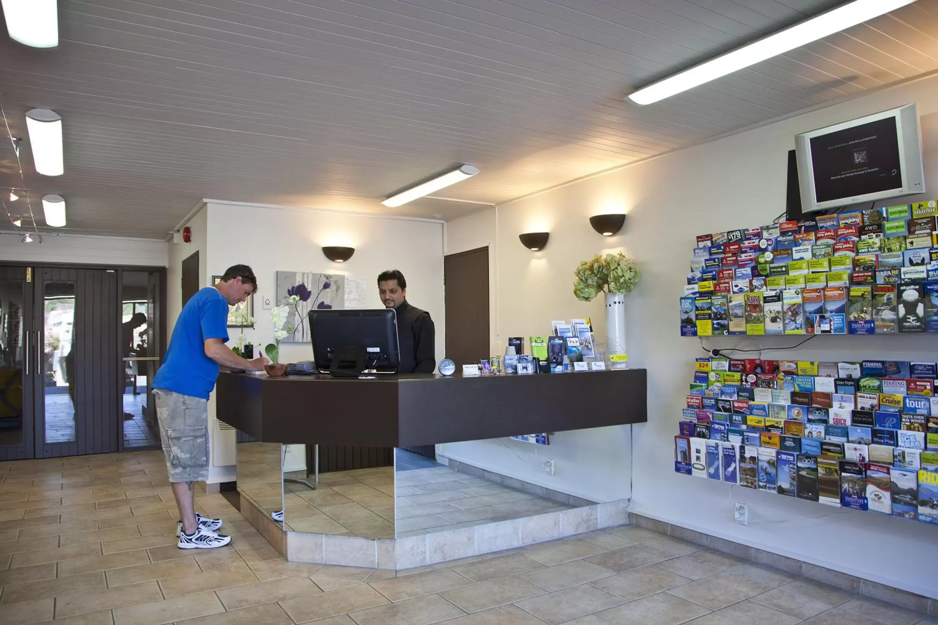 Lobby or reception in The Lofts Apartments