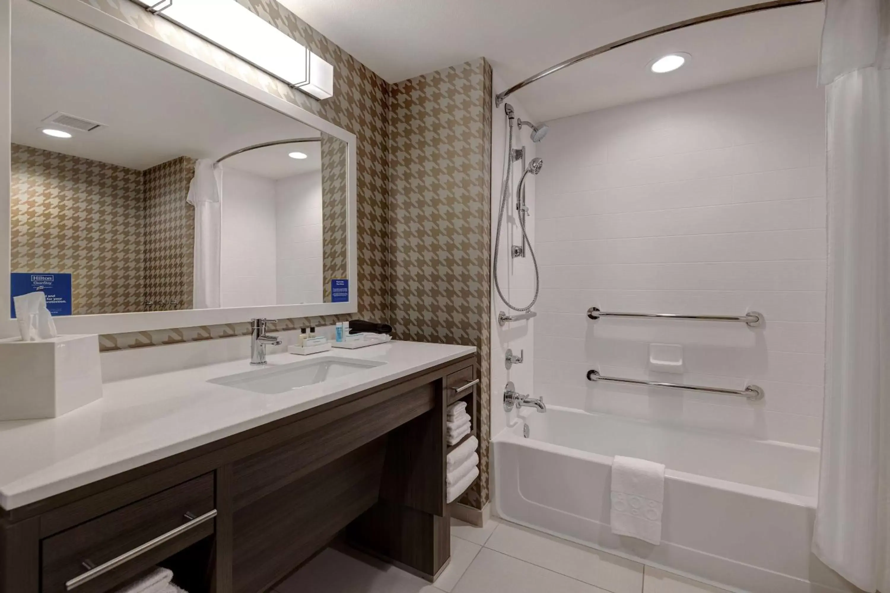 Bathroom in Home2 Suites By Hilton DeKalb