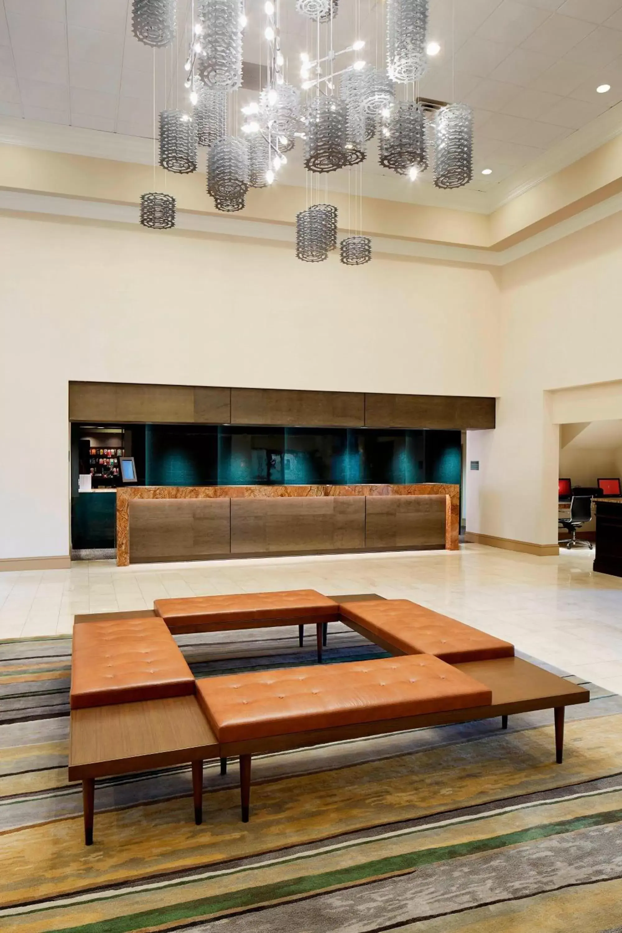 Lobby or reception, Seating Area in Marriott Columbus Northwest