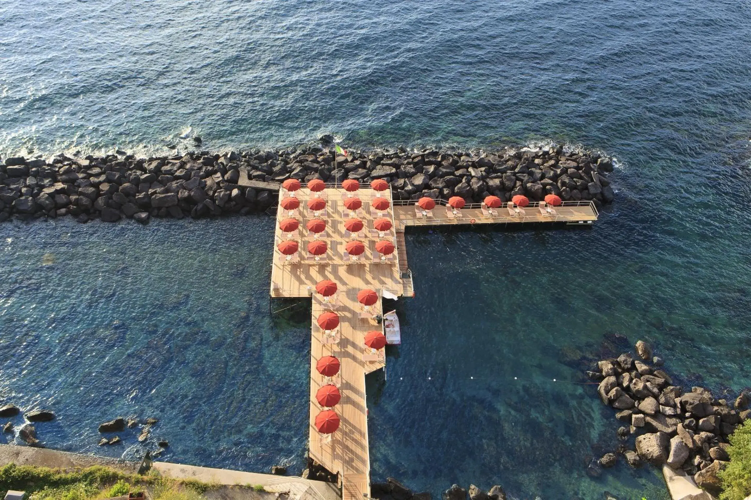 Bird's eye view in Grand Hotel Ambasciatori