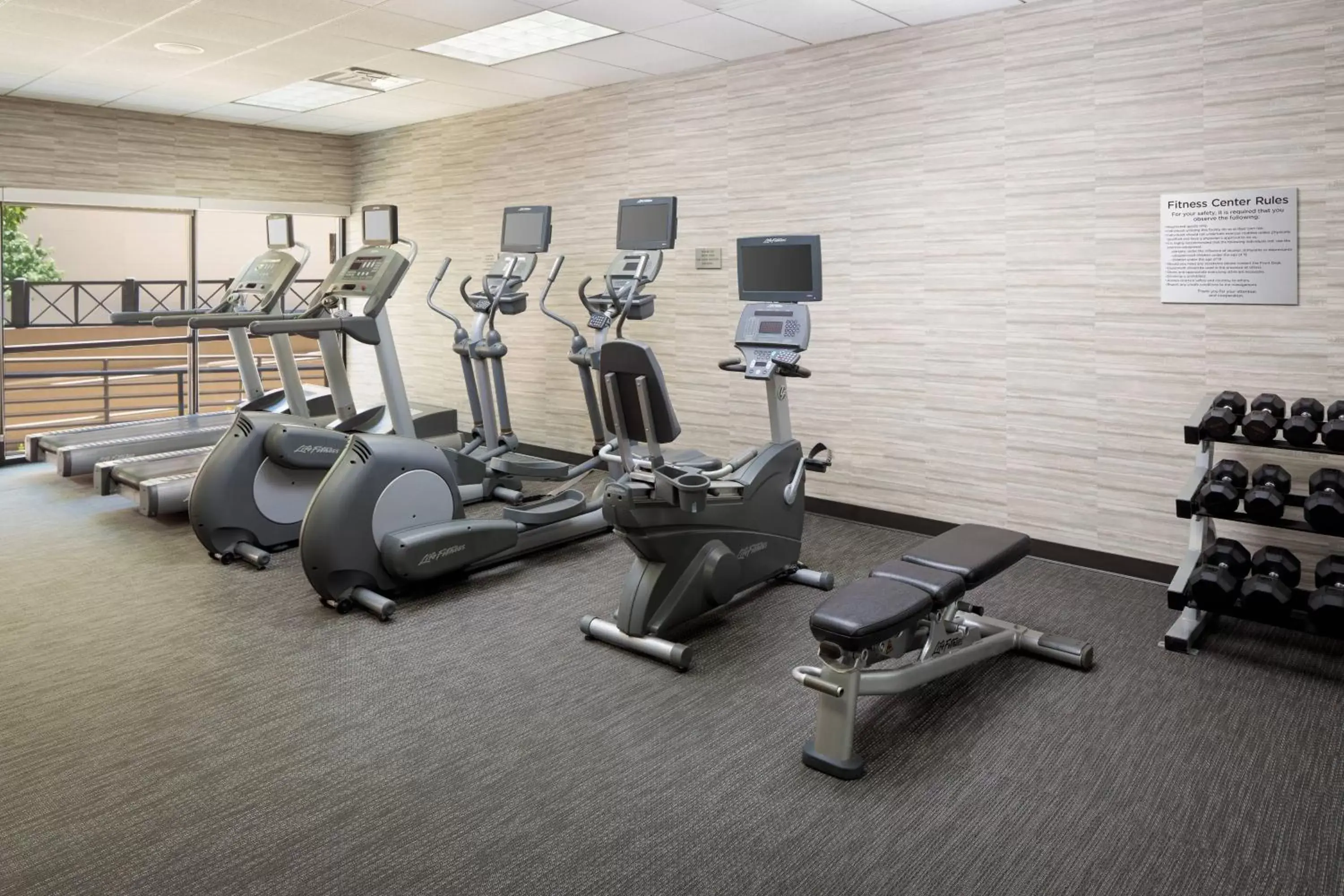 Fitness centre/facilities, Fitness Center/Facilities in Courtyard by Marriott Houston Medical Center/NRG Park
