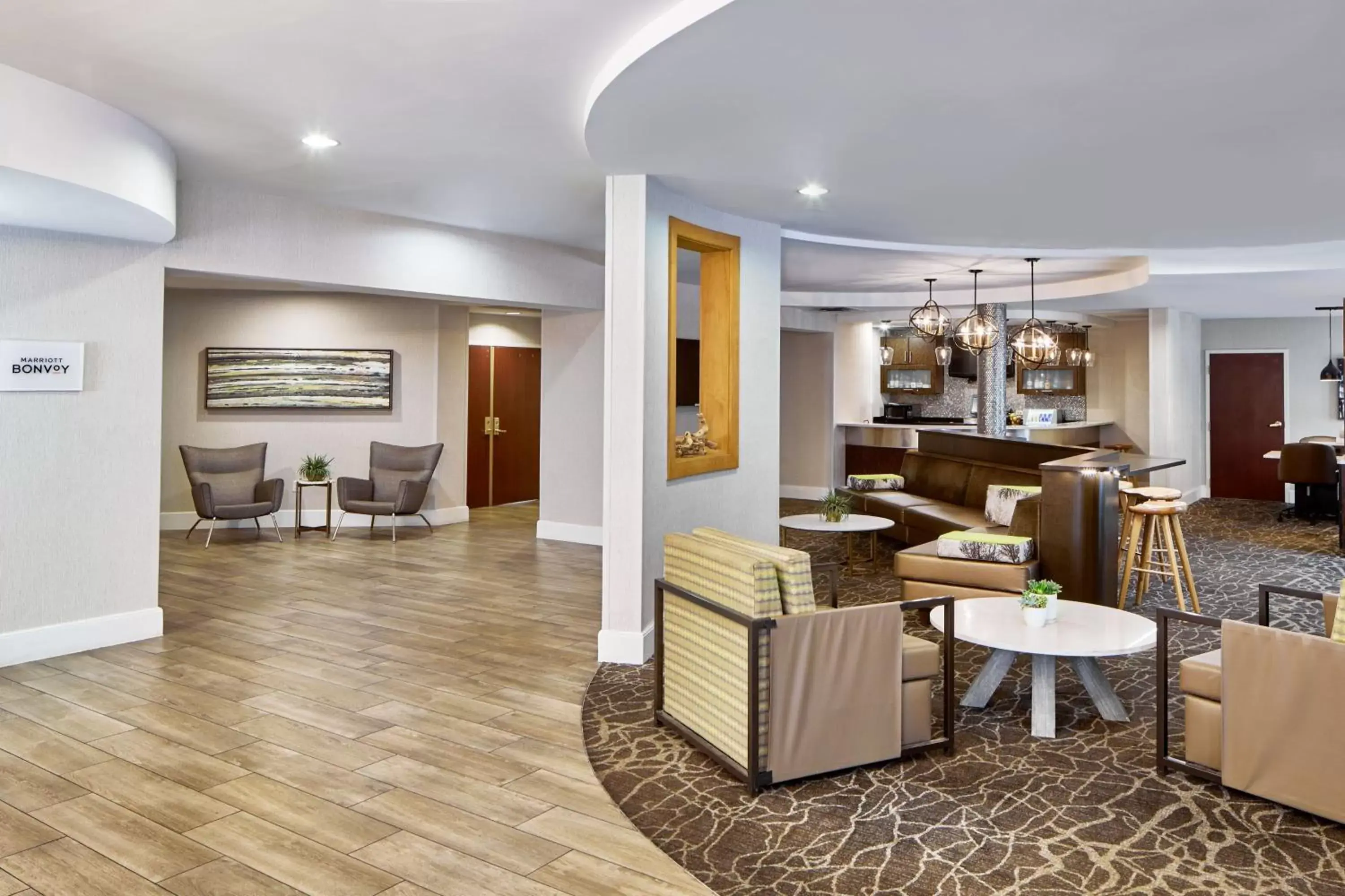 Lobby or reception in SpringHill Suites Memphis Downtown