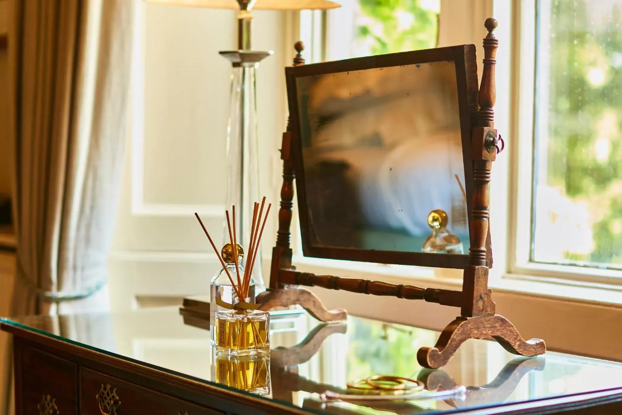 Decorative detail, TV/Entertainment Center in The Bath Priory - A Relais & Chateaux Hotel