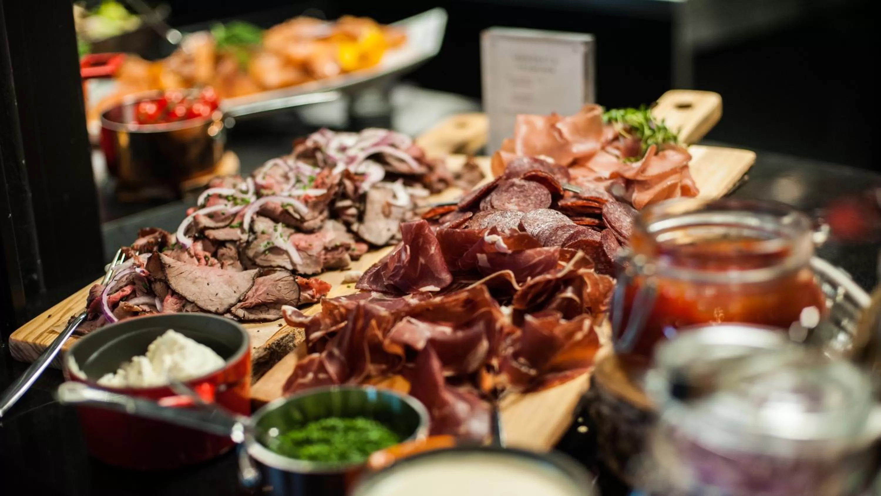 Food close-up in Thon Hotel Nordlys