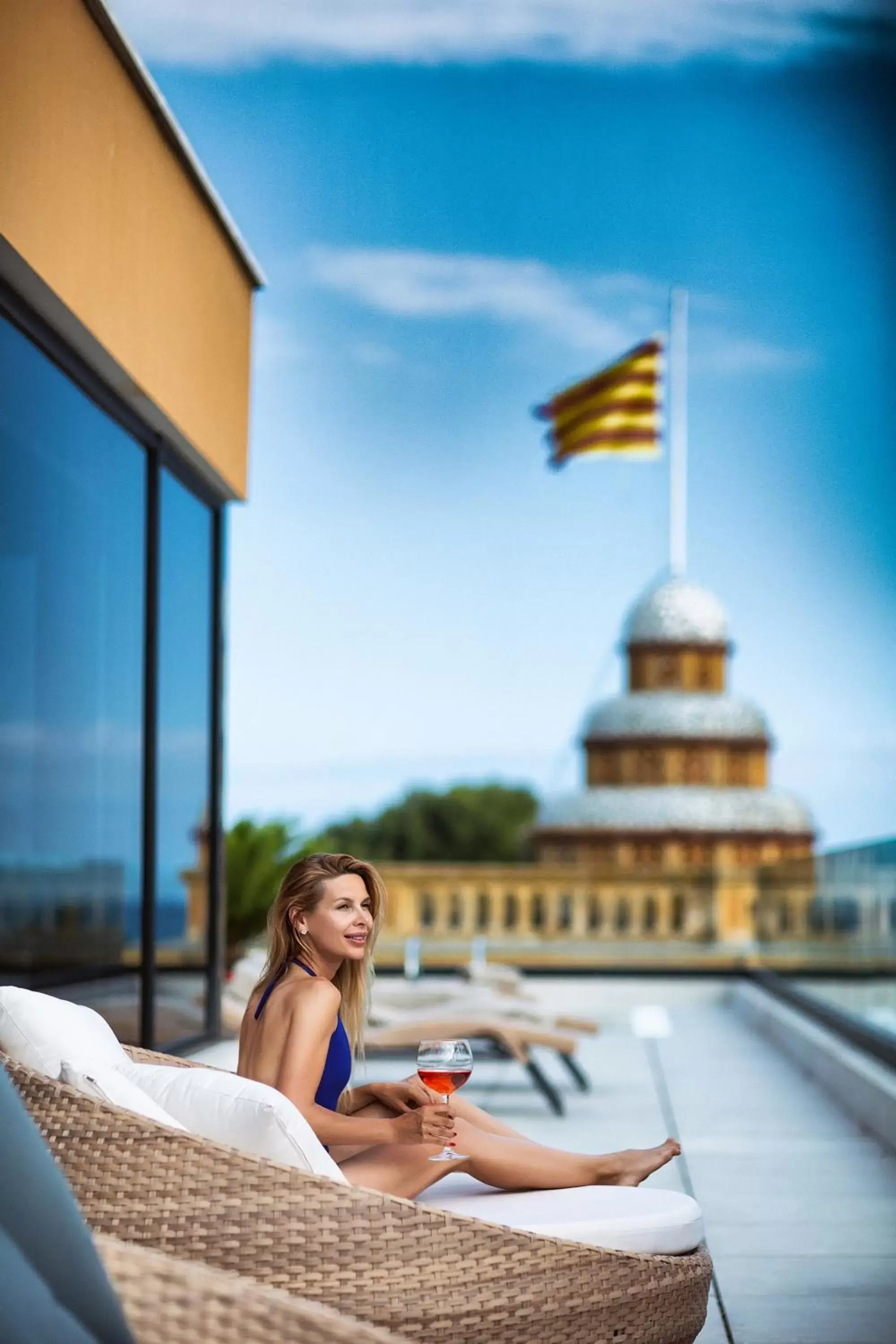 Swimming pool in Elke Spa Hotel