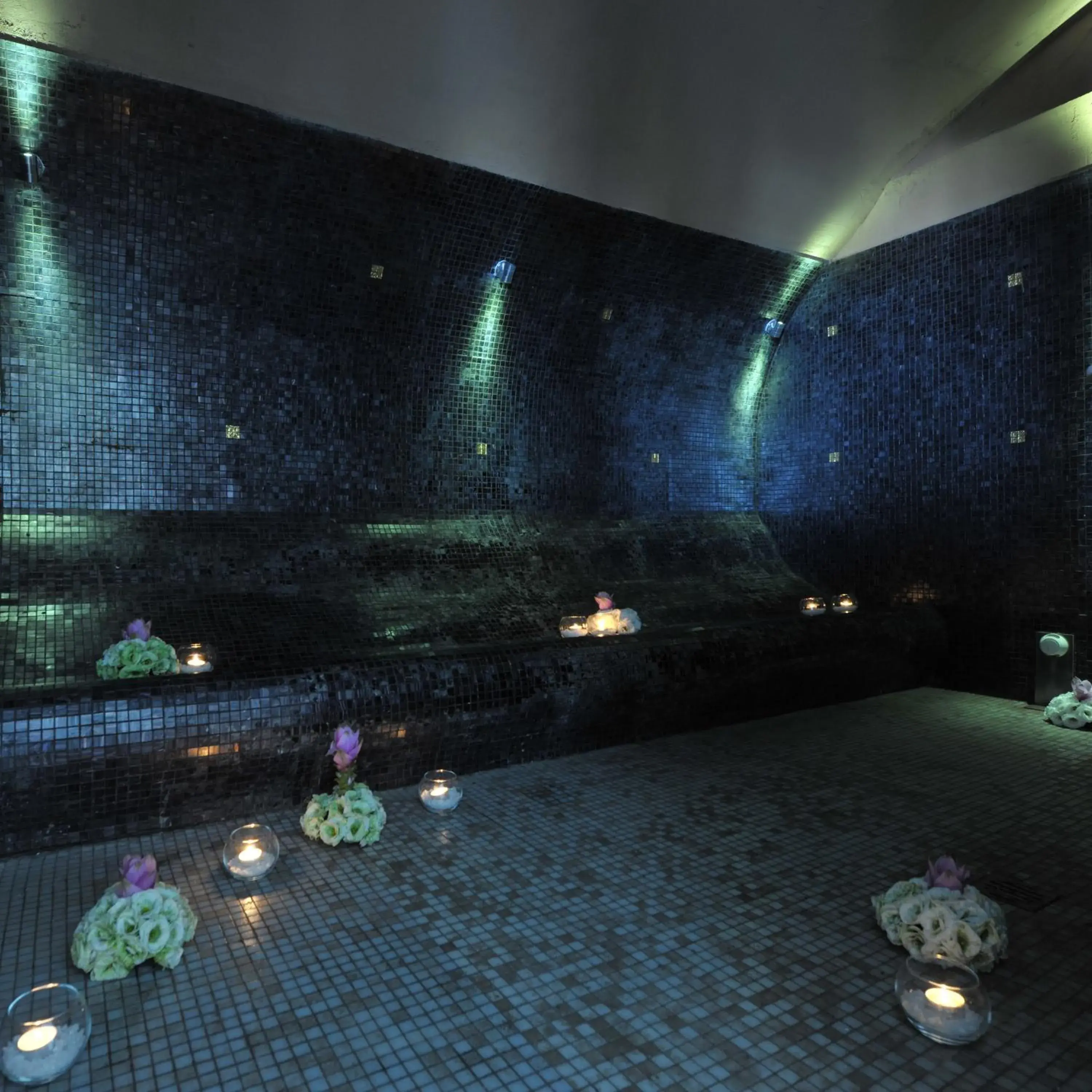 Steam room, Swimming Pool in Grand Hotel Terme