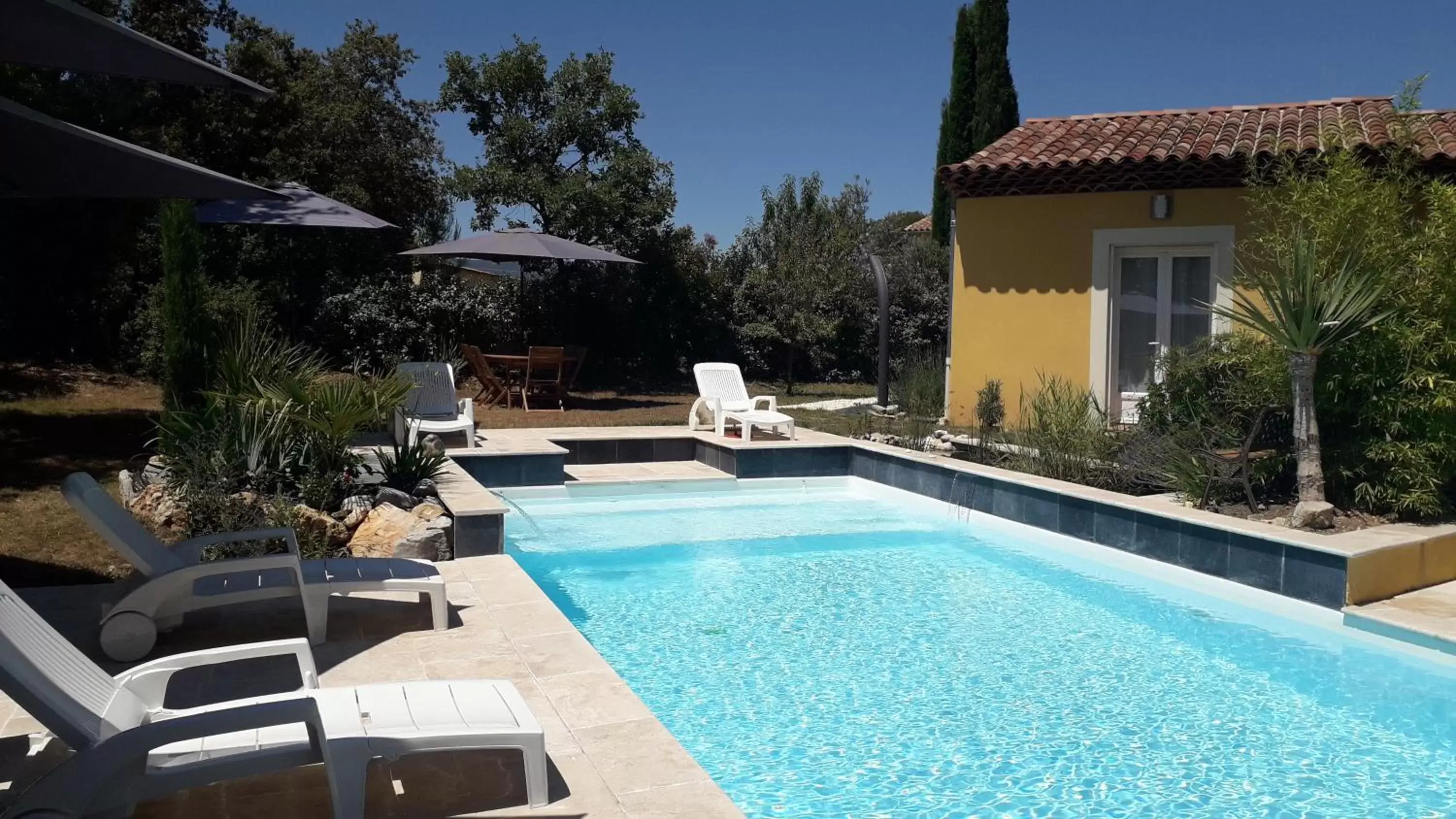 Patio, Swimming Pool in La Villa Provençale