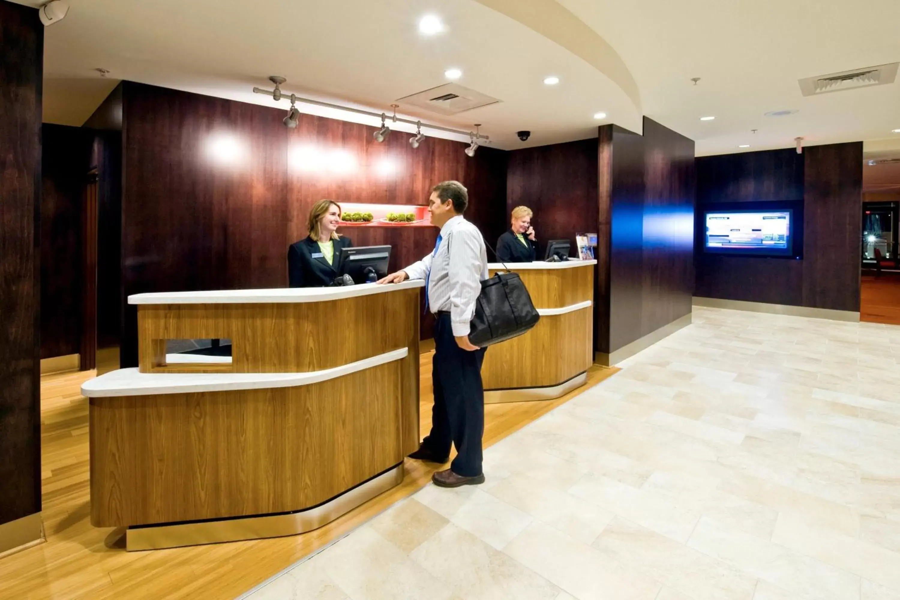 Property building, Lobby/Reception in Courtyard by Marriott Johnson City