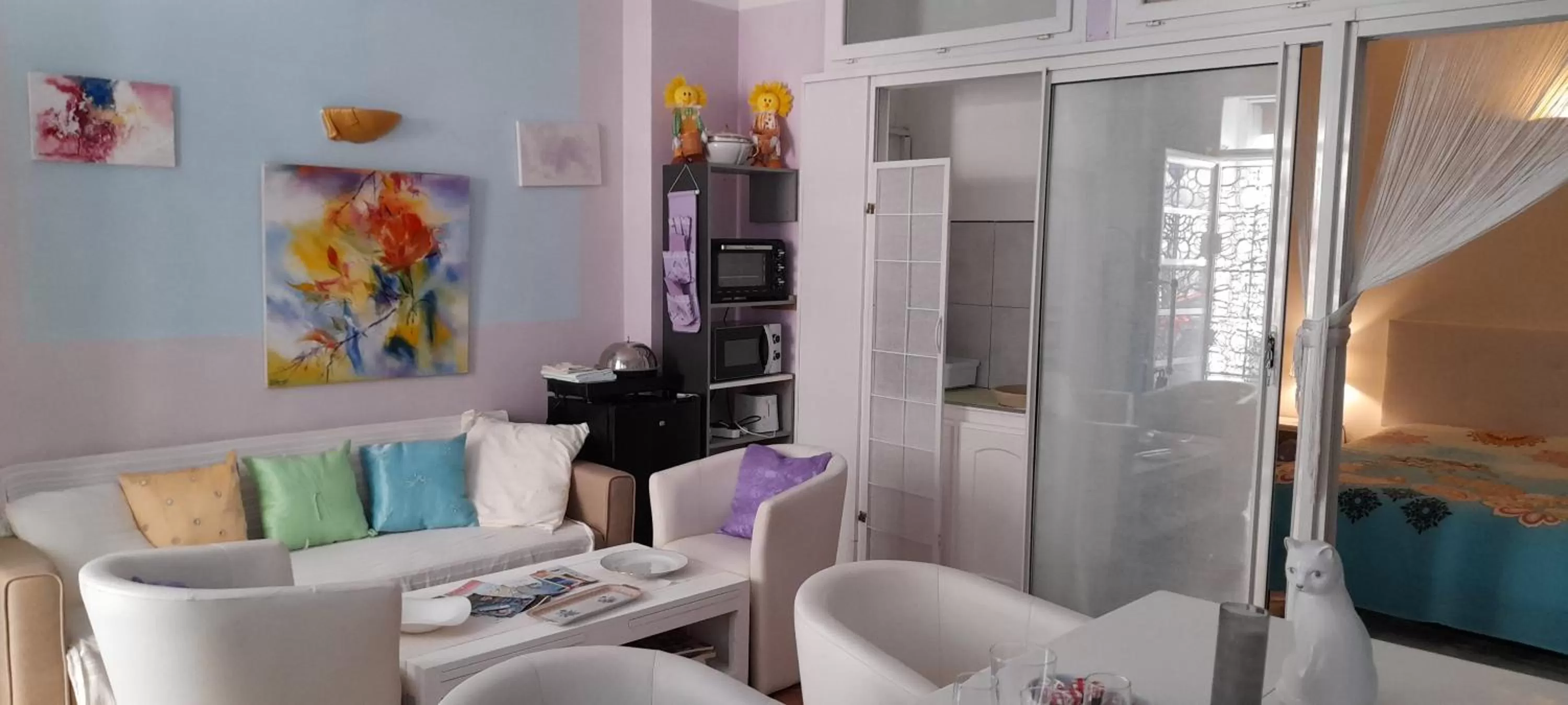 Bathroom in HARMONIA Annie BEAU 2 Pieces Atypique 200 m à pied plage, mer, Promenade des anglais,