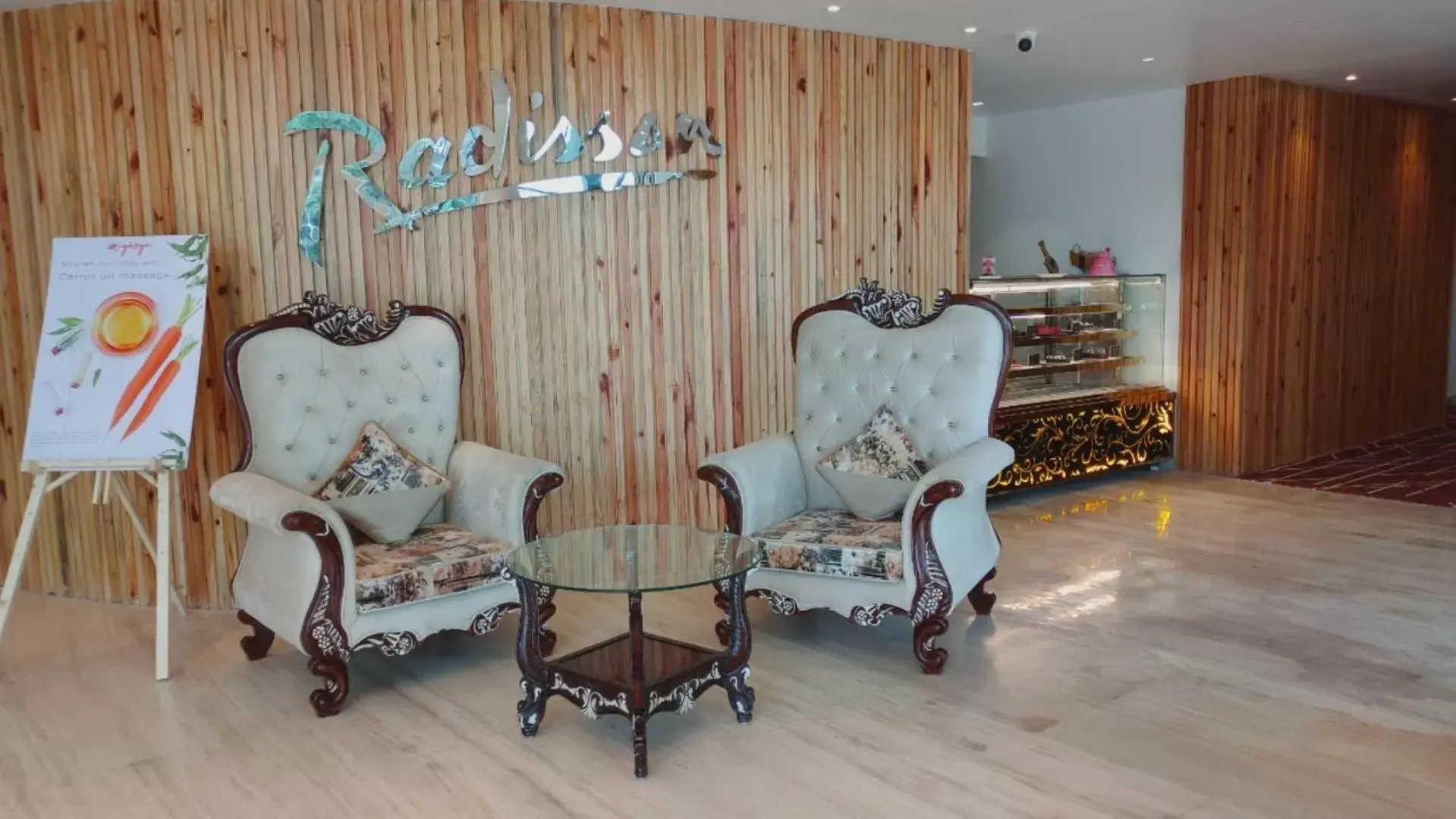 Lobby or reception in Radisson Hotel Bareilly Airport
