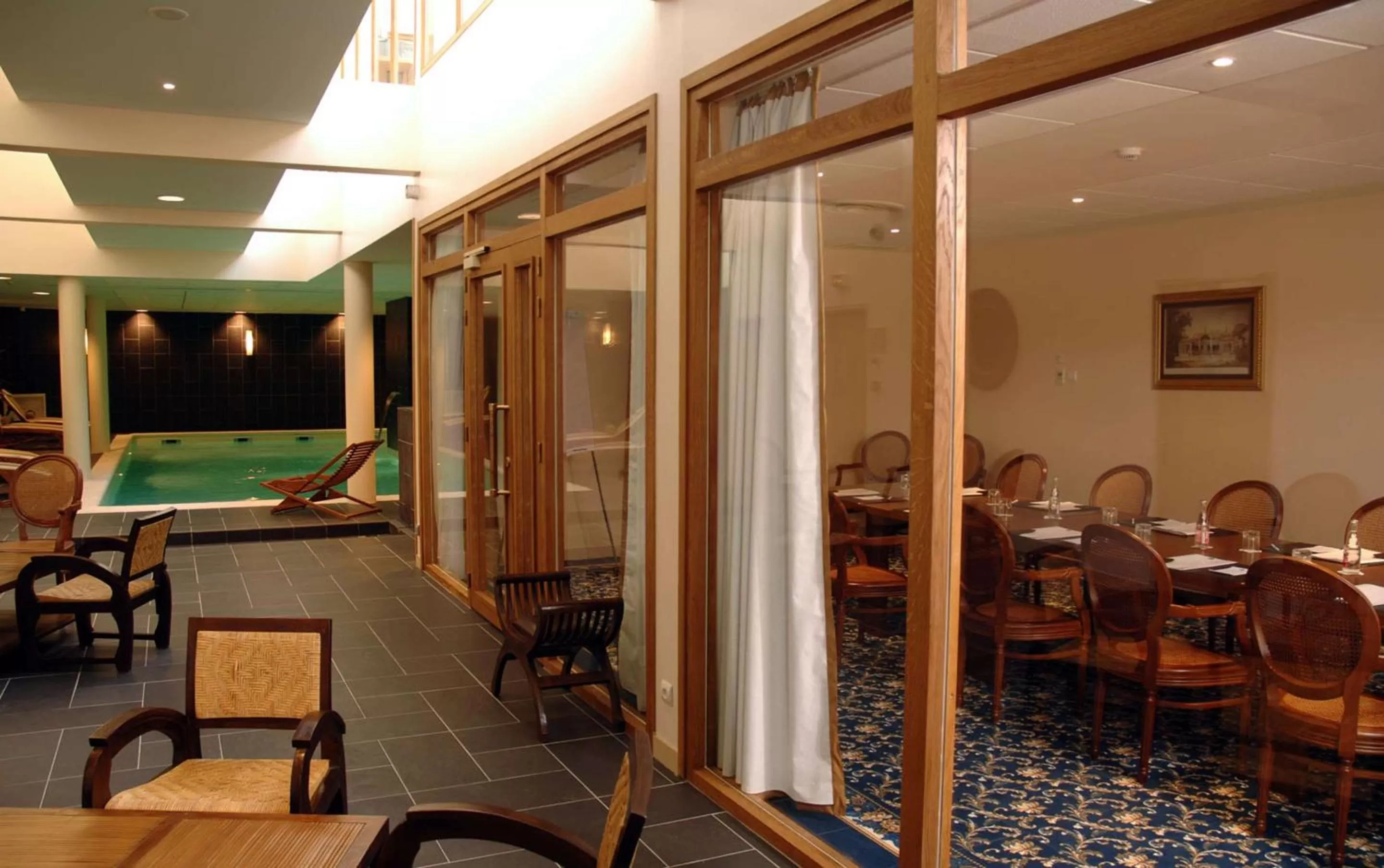 On site in Amiral Hôtel