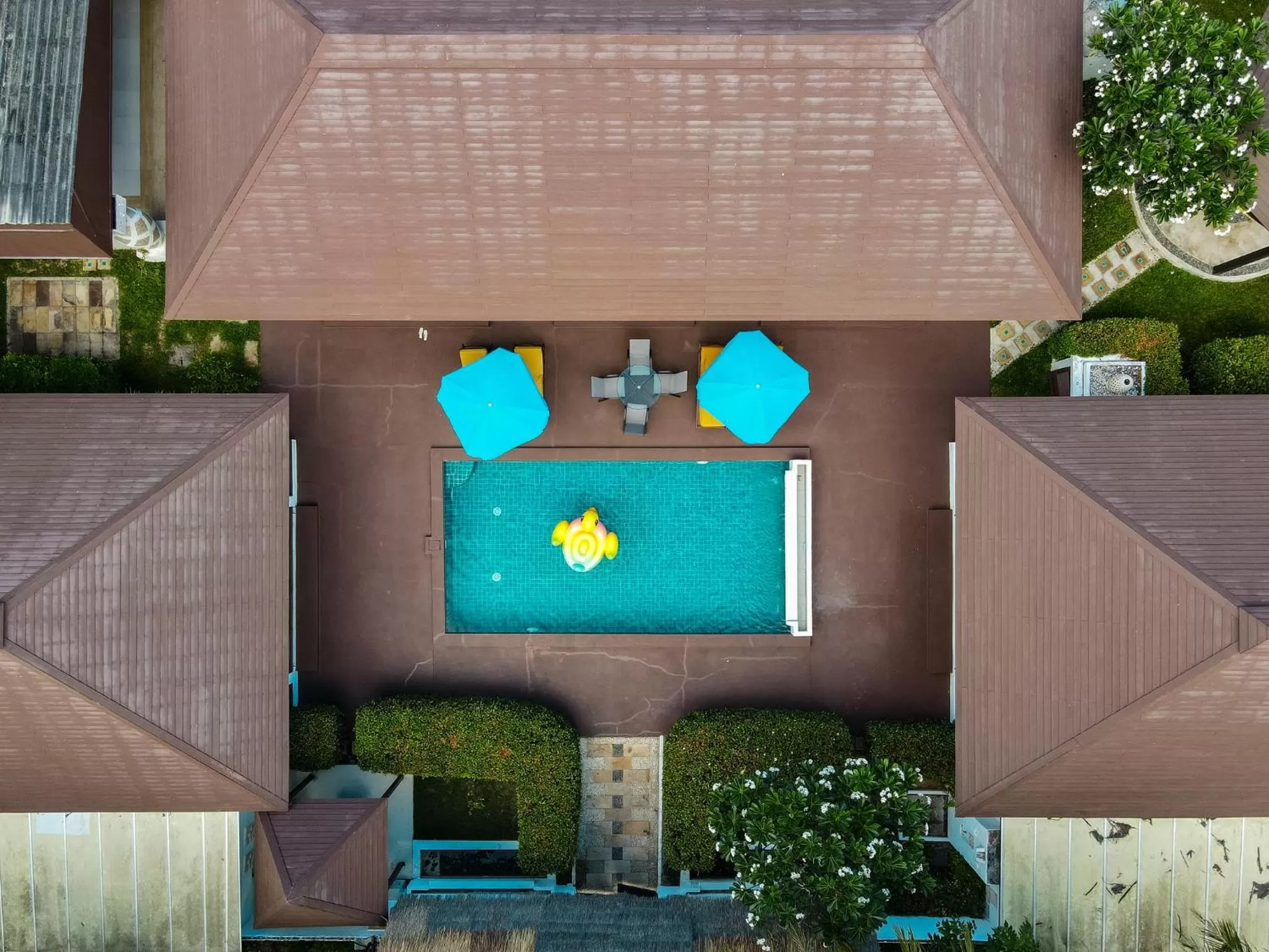 Bird's eye view in Dhevan Dara Resort & Spa Hua Hin - Pool Villa