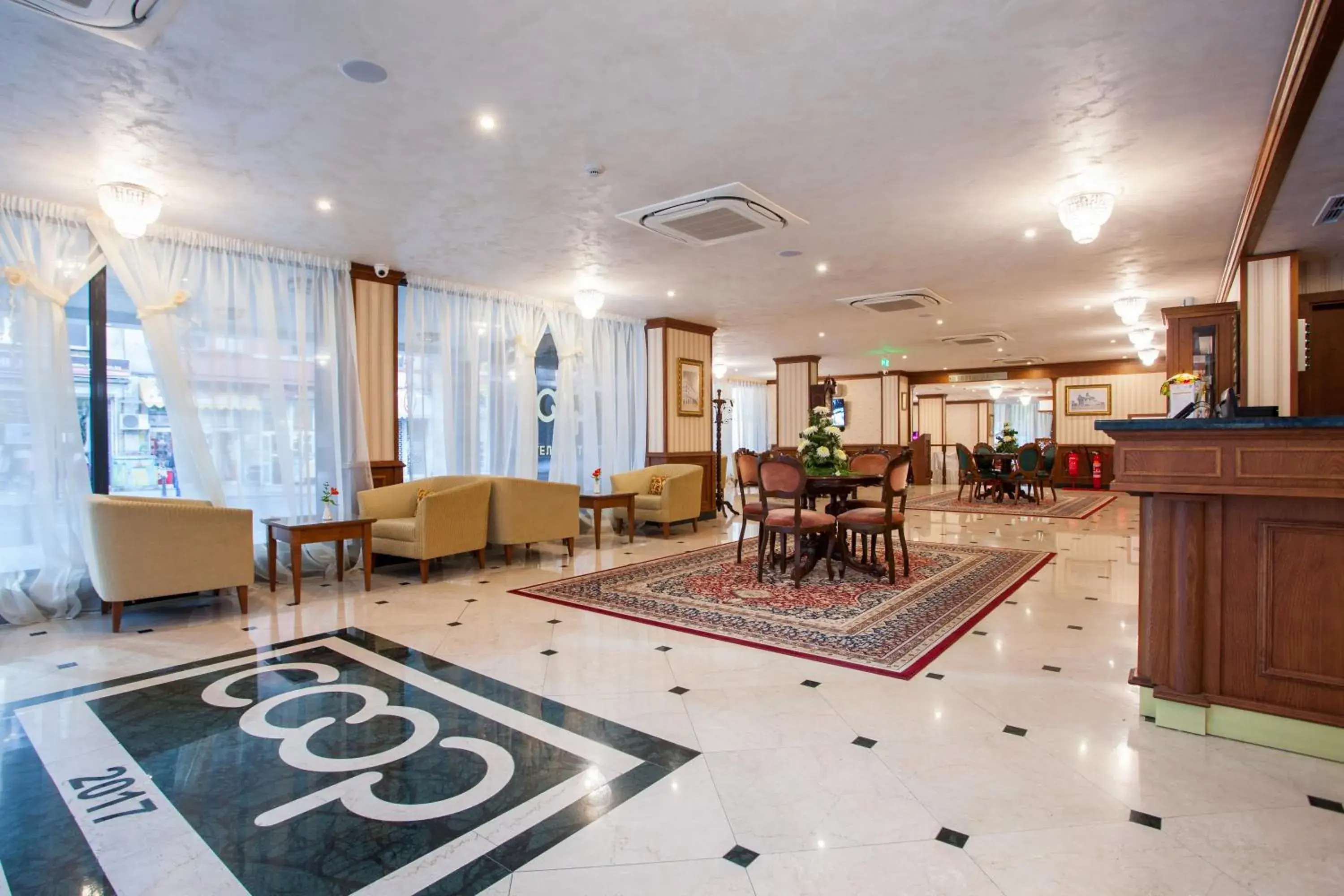 Lobby or reception in COOP Hotel Sofia