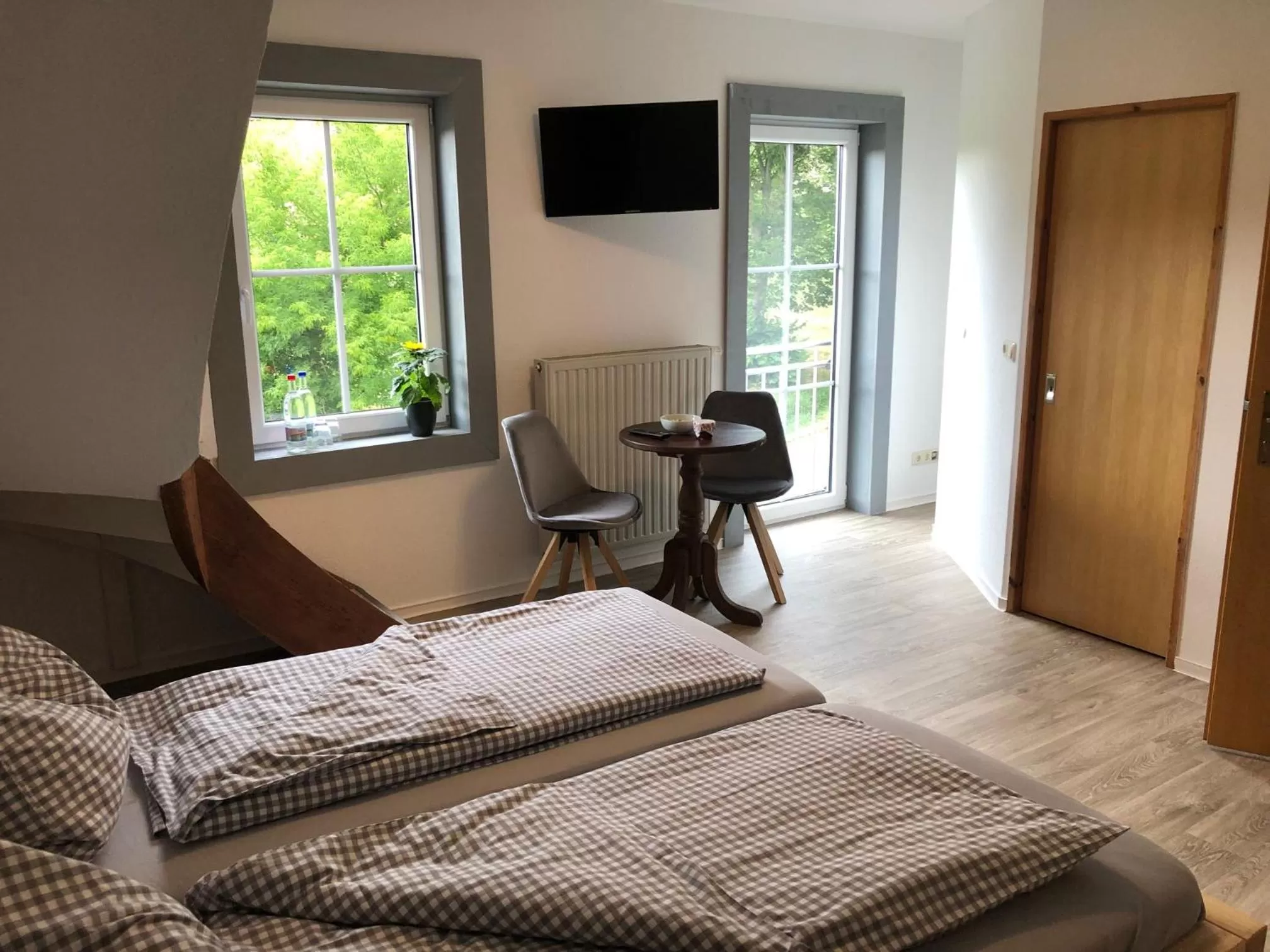 Photo of the whole room, Bed in Landgasthof Wetteraperle