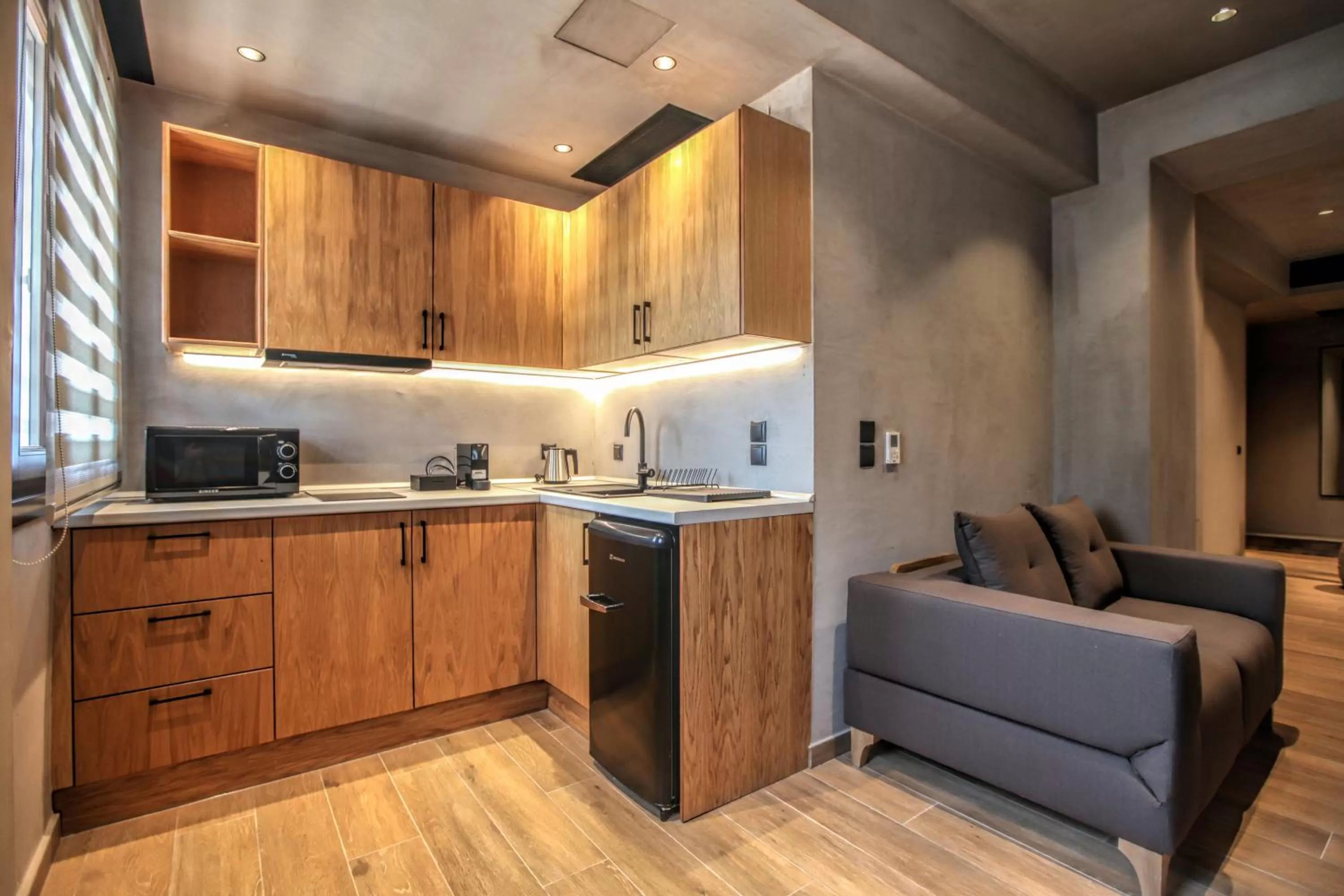 Kitchen or kitchenette, Kitchen/Kitchenette in Meteora Heaven and Earth Kastraki premium suites